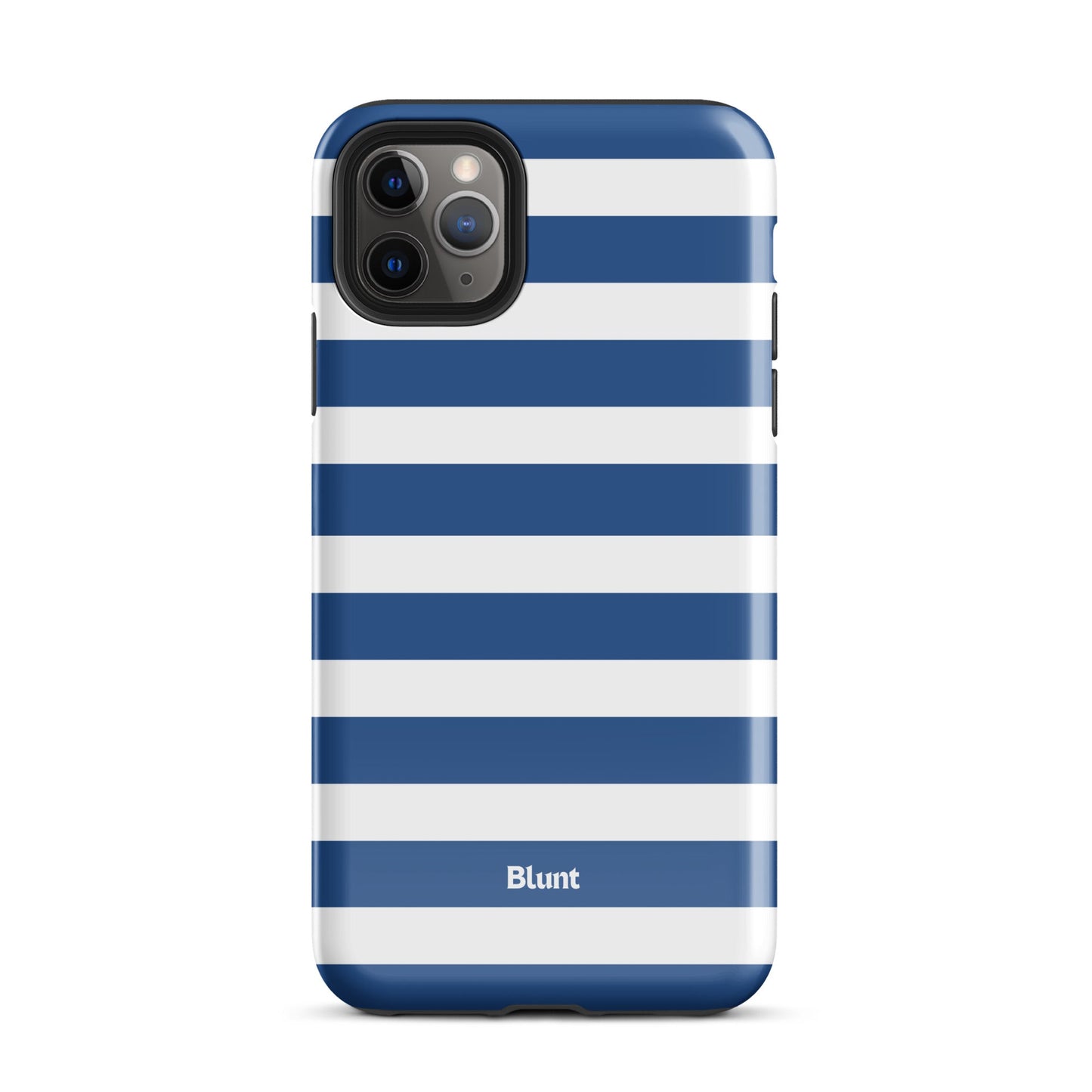 Navy Stripe iPhone Case - Blunt Cases