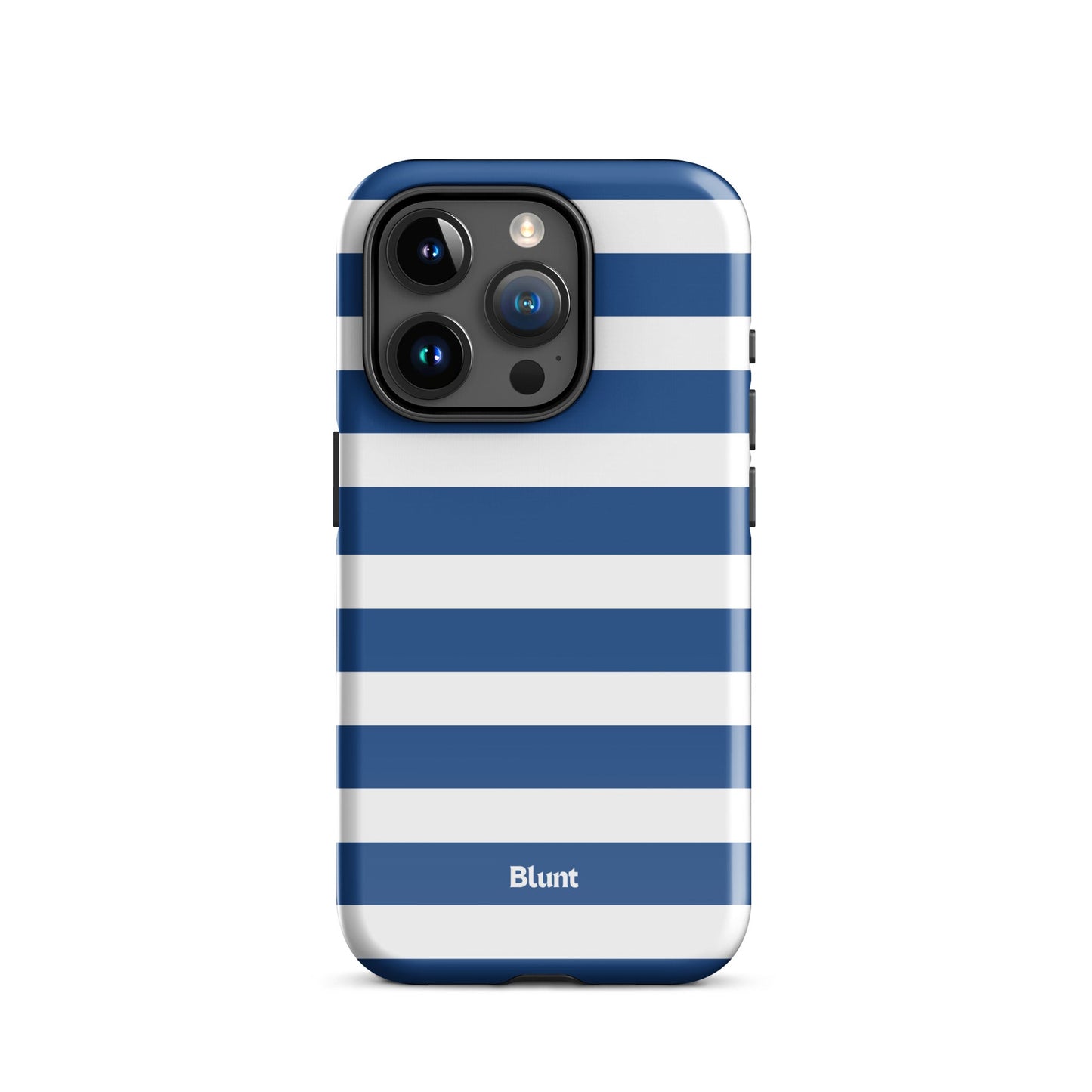 Navy Stripe iPhone Case - Blunt Cases