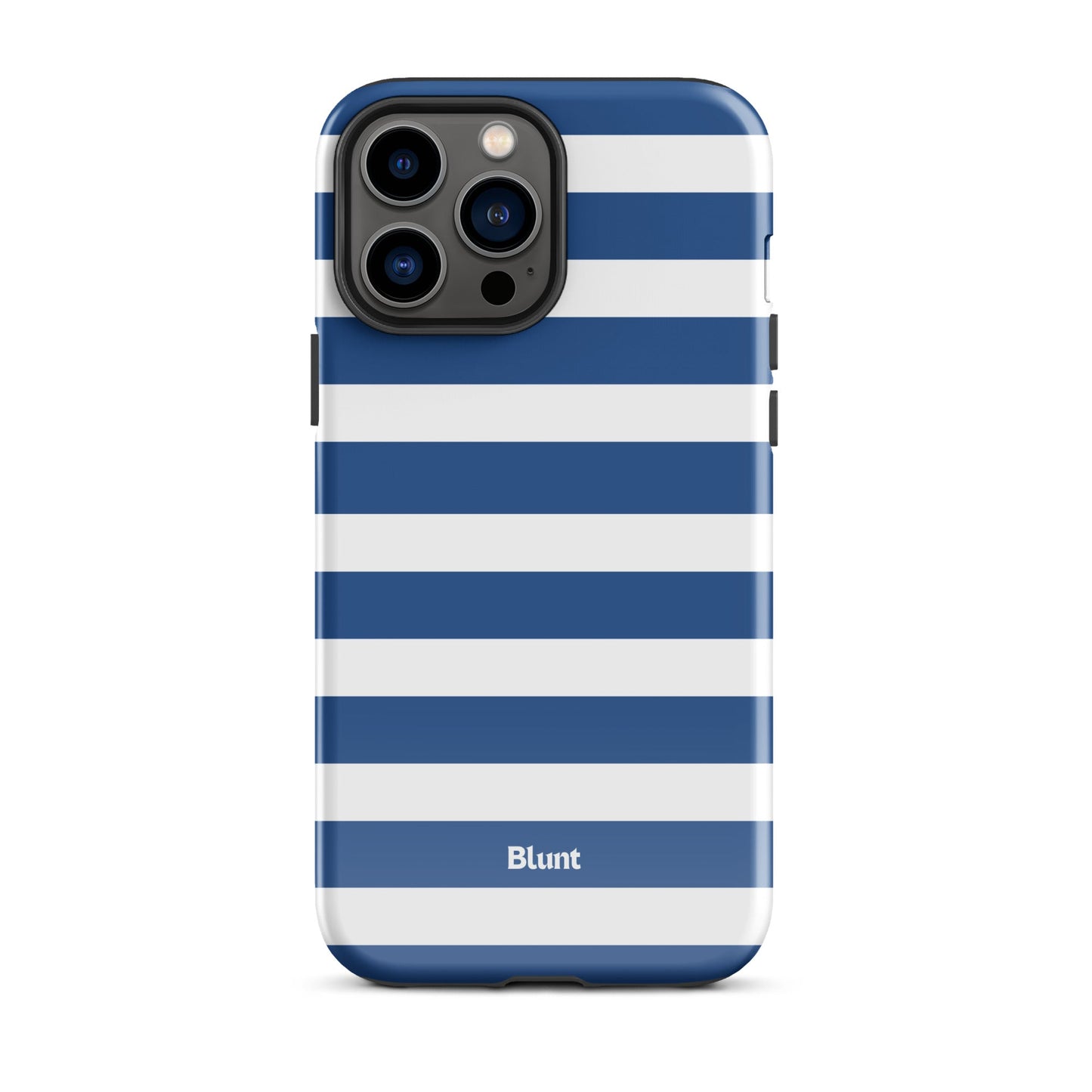 Navy Stripe iPhone Case - Blunt Cases