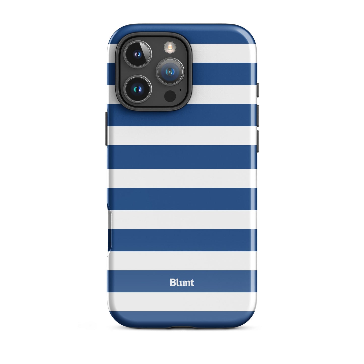 Navy Stripe iPhone Case - Blunt Cases