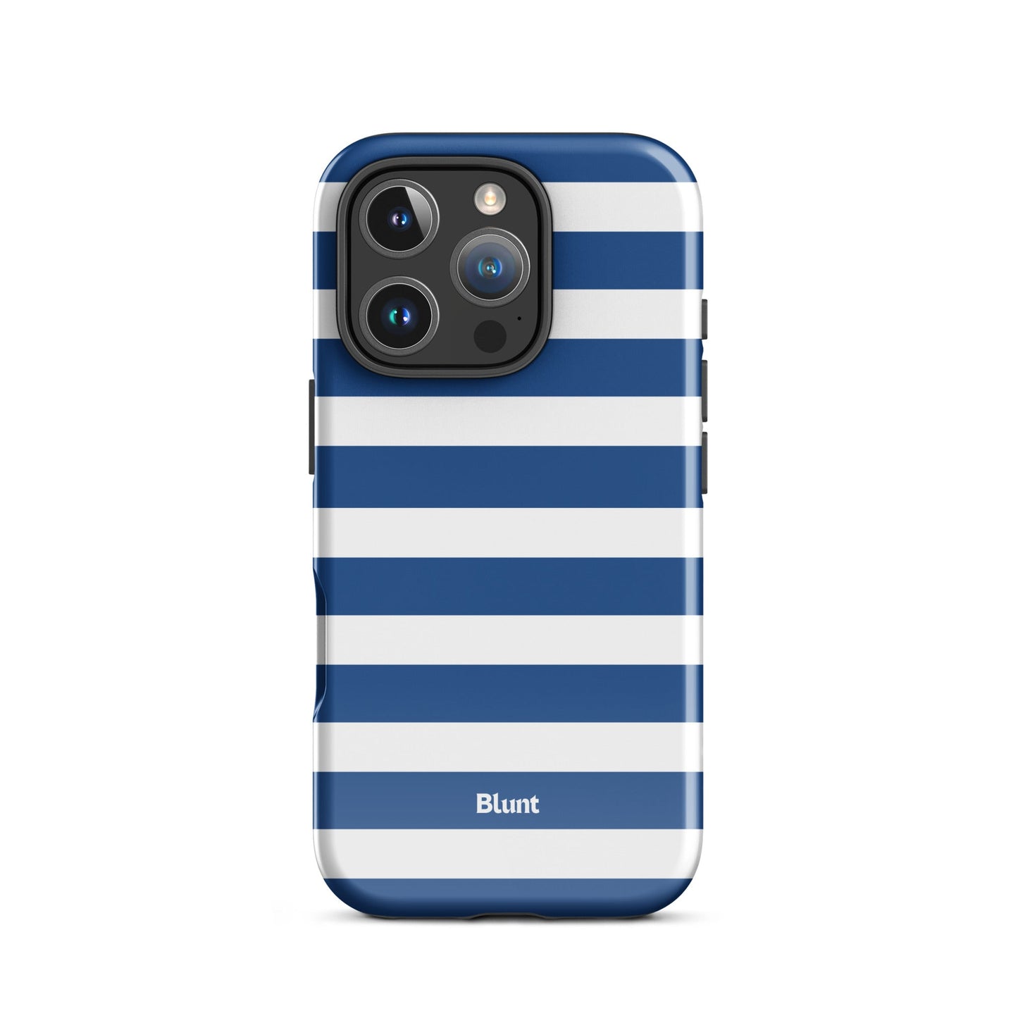 Navy Stripe iPhone Case - Blunt Cases