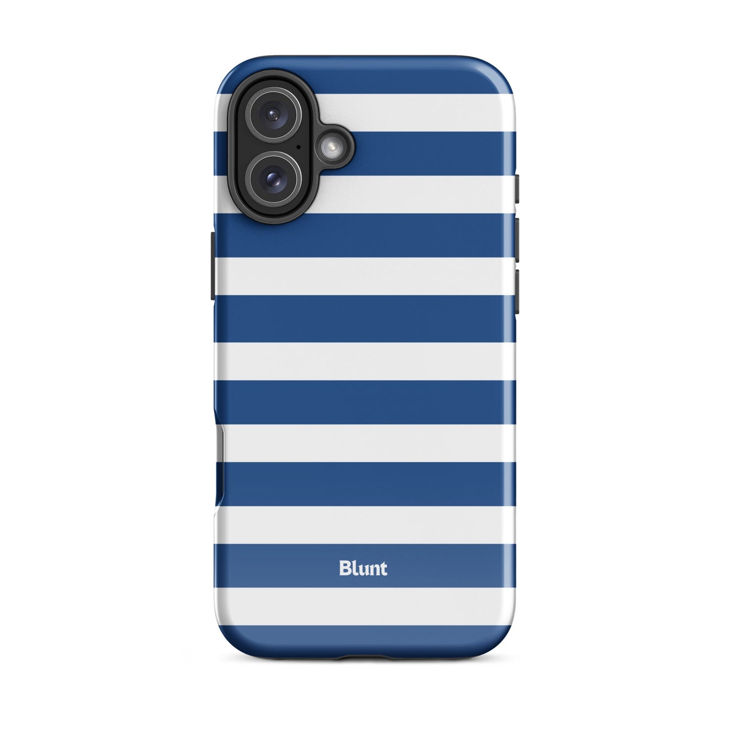 Navy Stripe iPhone Case - Blunt Cases