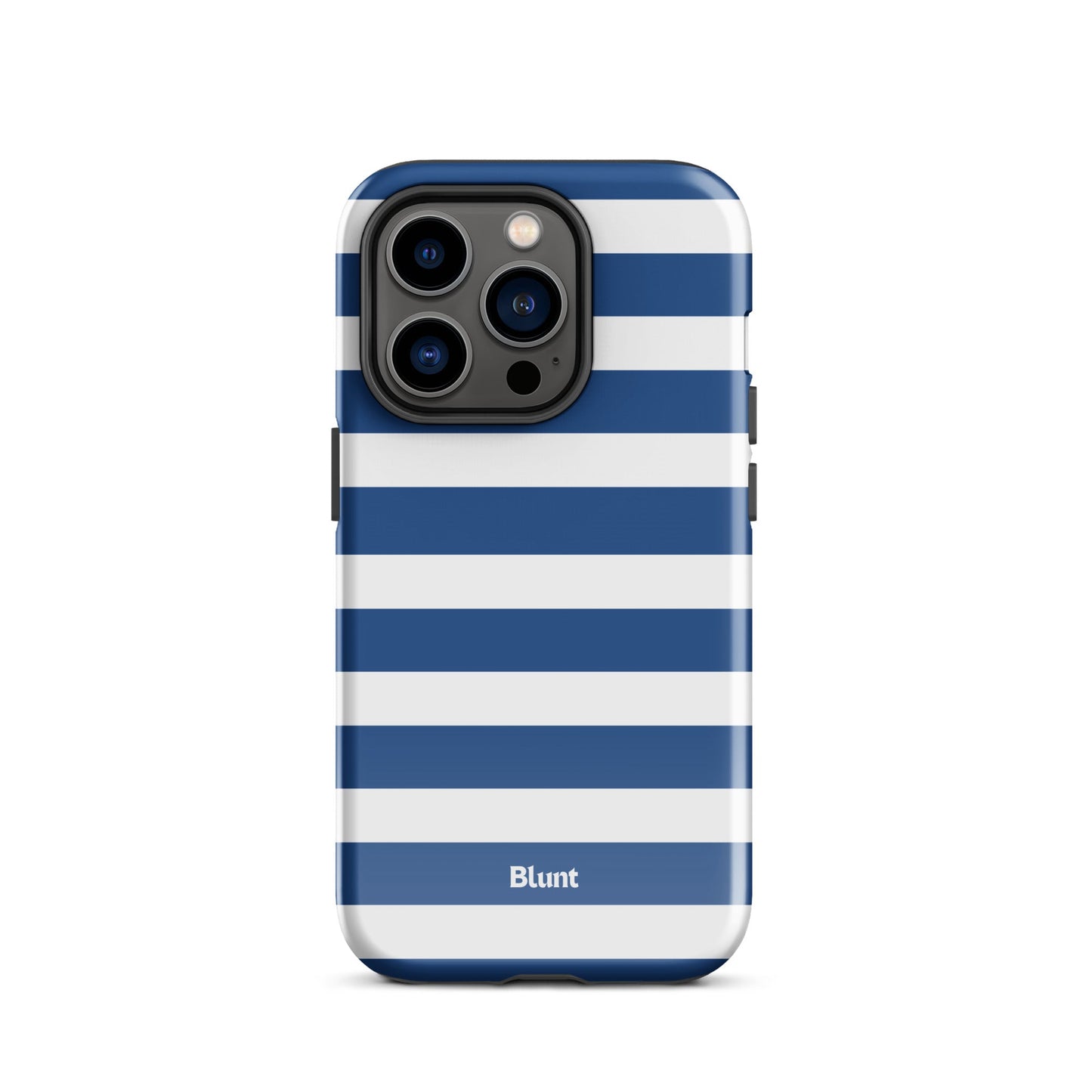 Navy Stripe iPhone Case - Blunt Cases