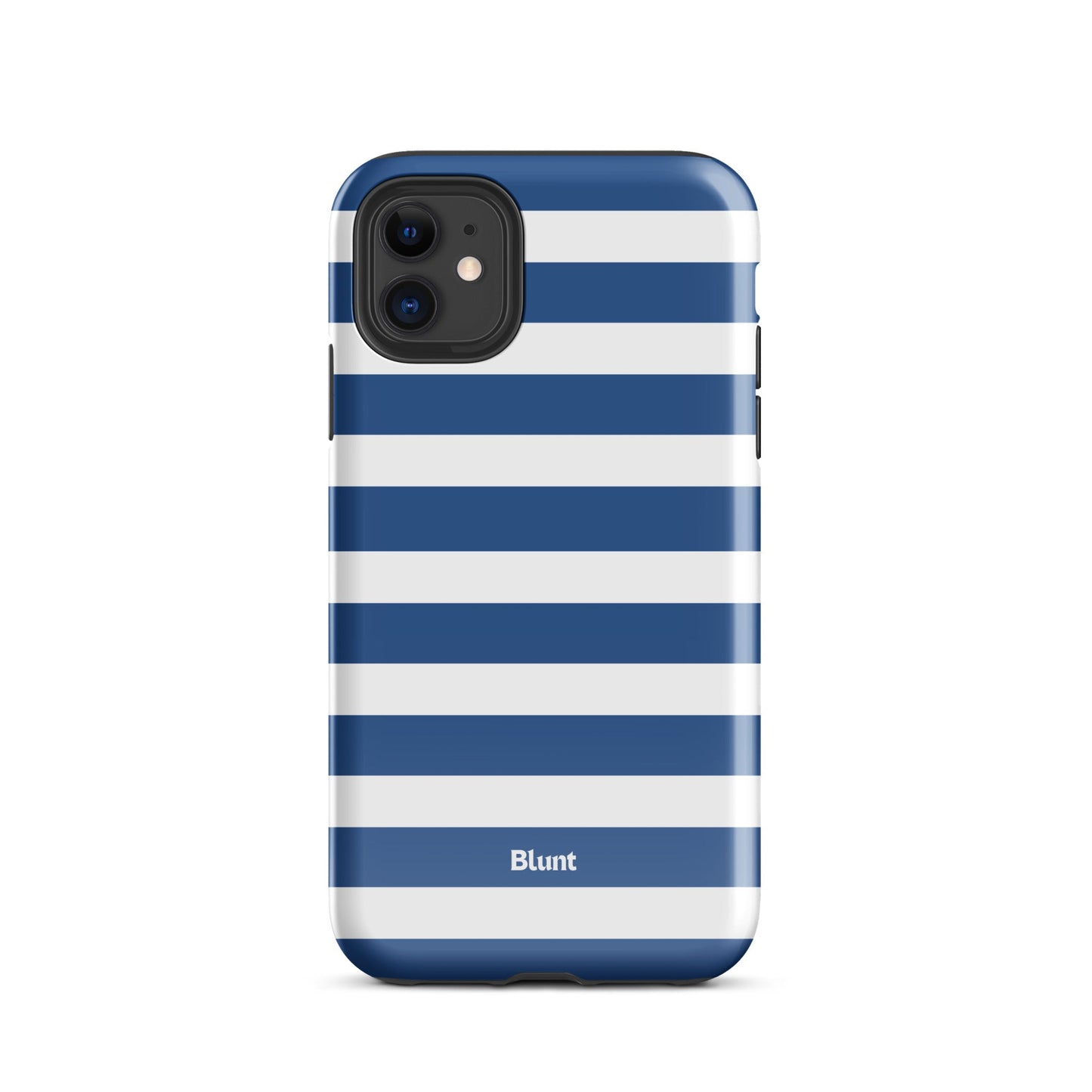 Navy Stripe iPhone Case - Blunt Cases