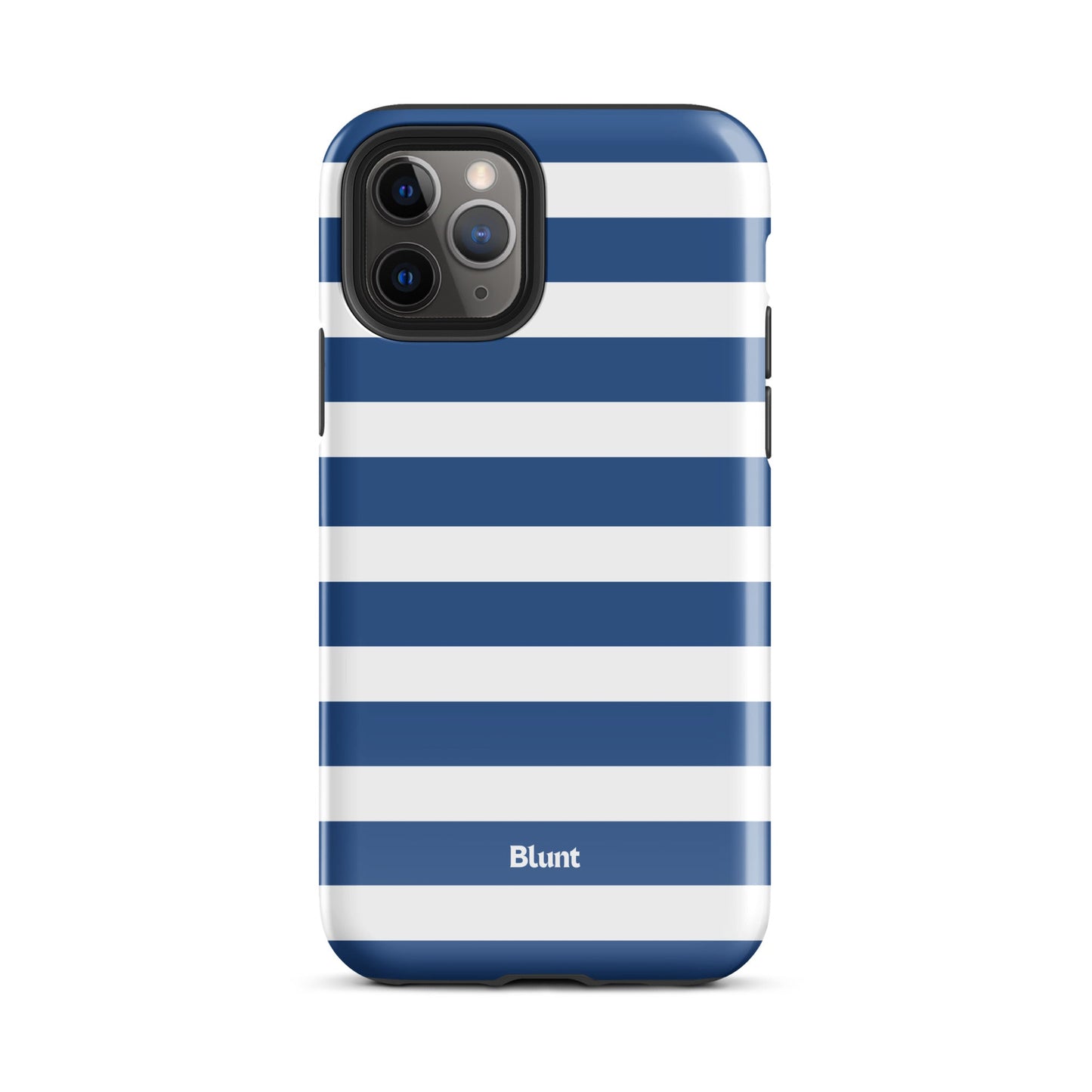 Navy Stripe iPhone Case - Blunt Cases