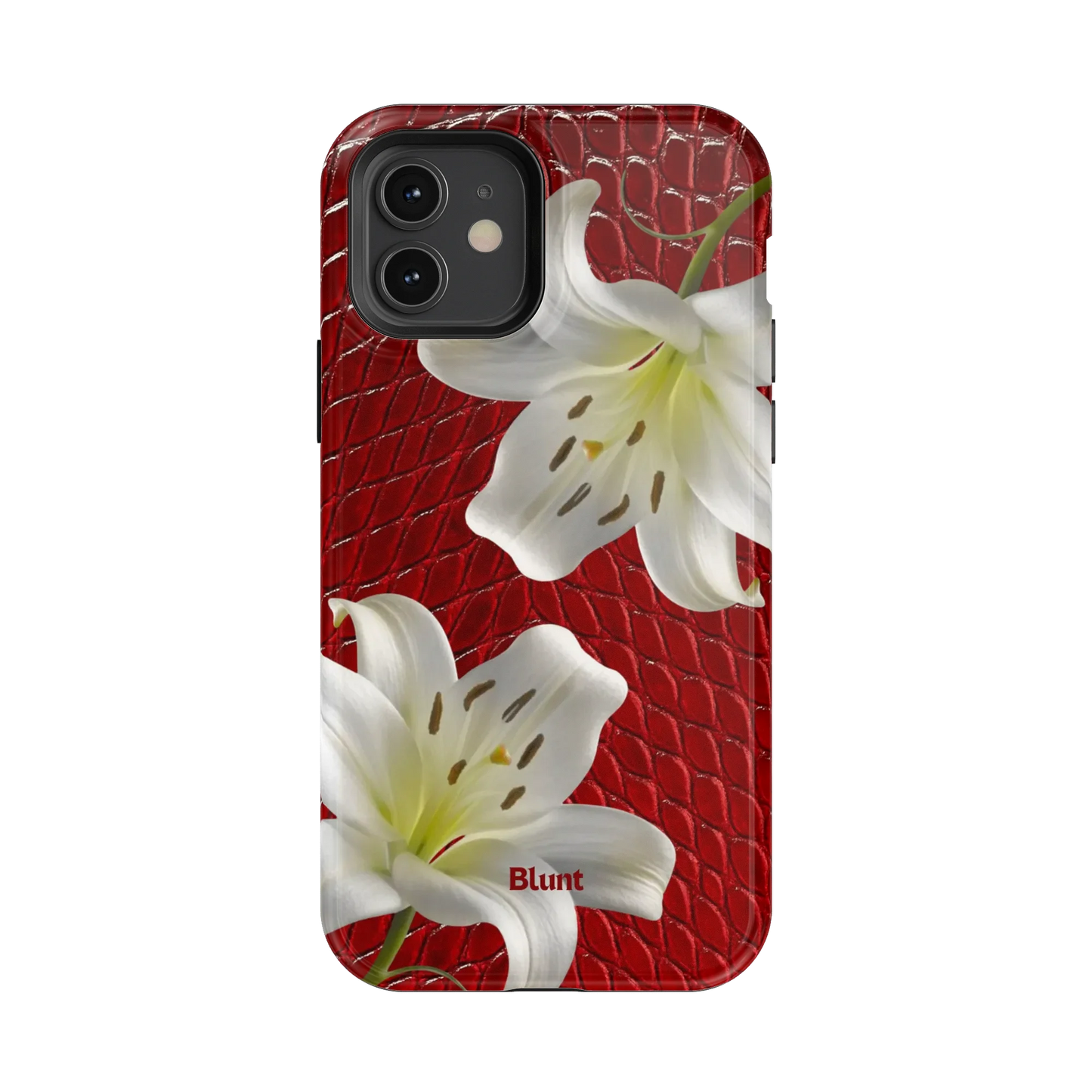 Crimson Lily iPhone Case