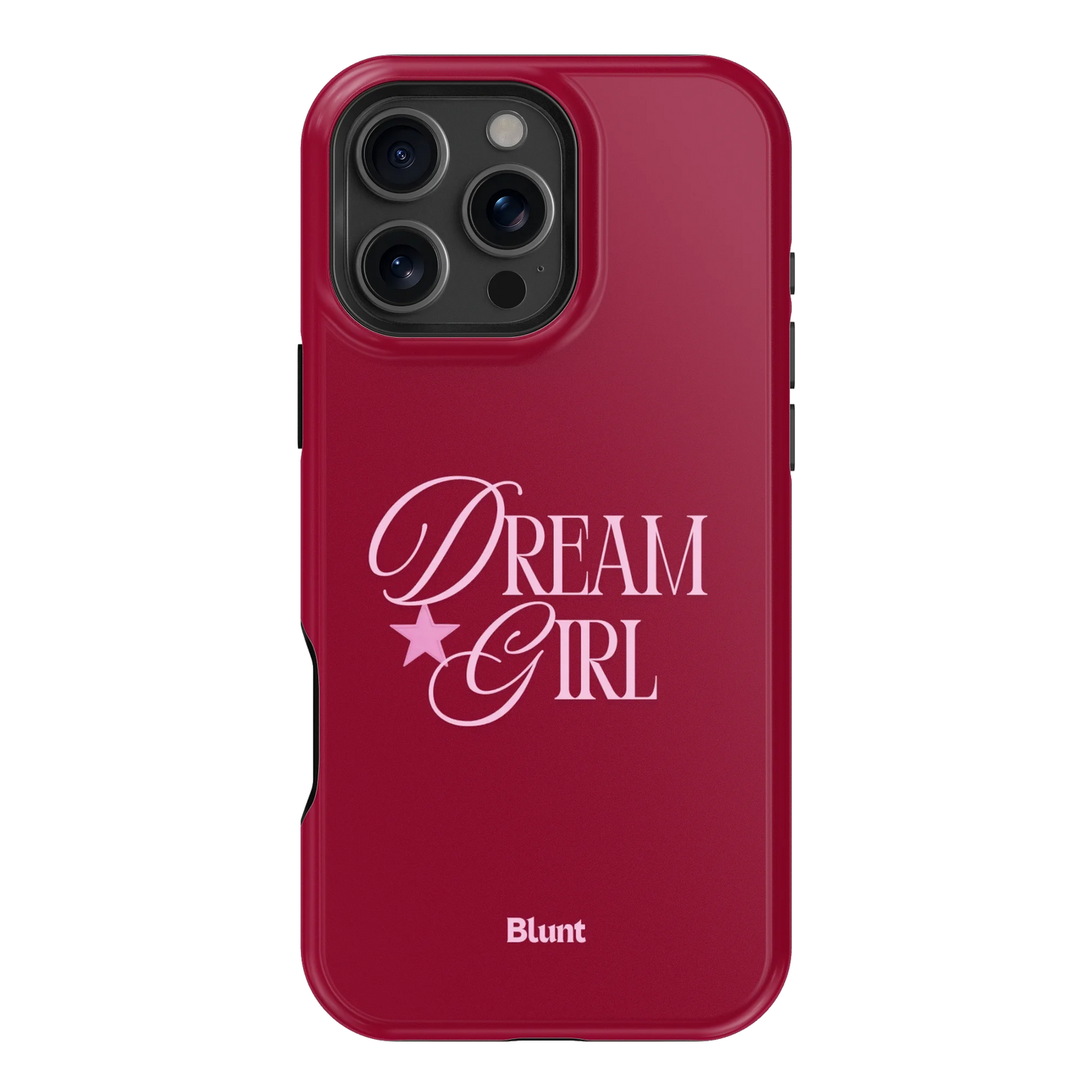 Dream Girl Maroon iPhone Case