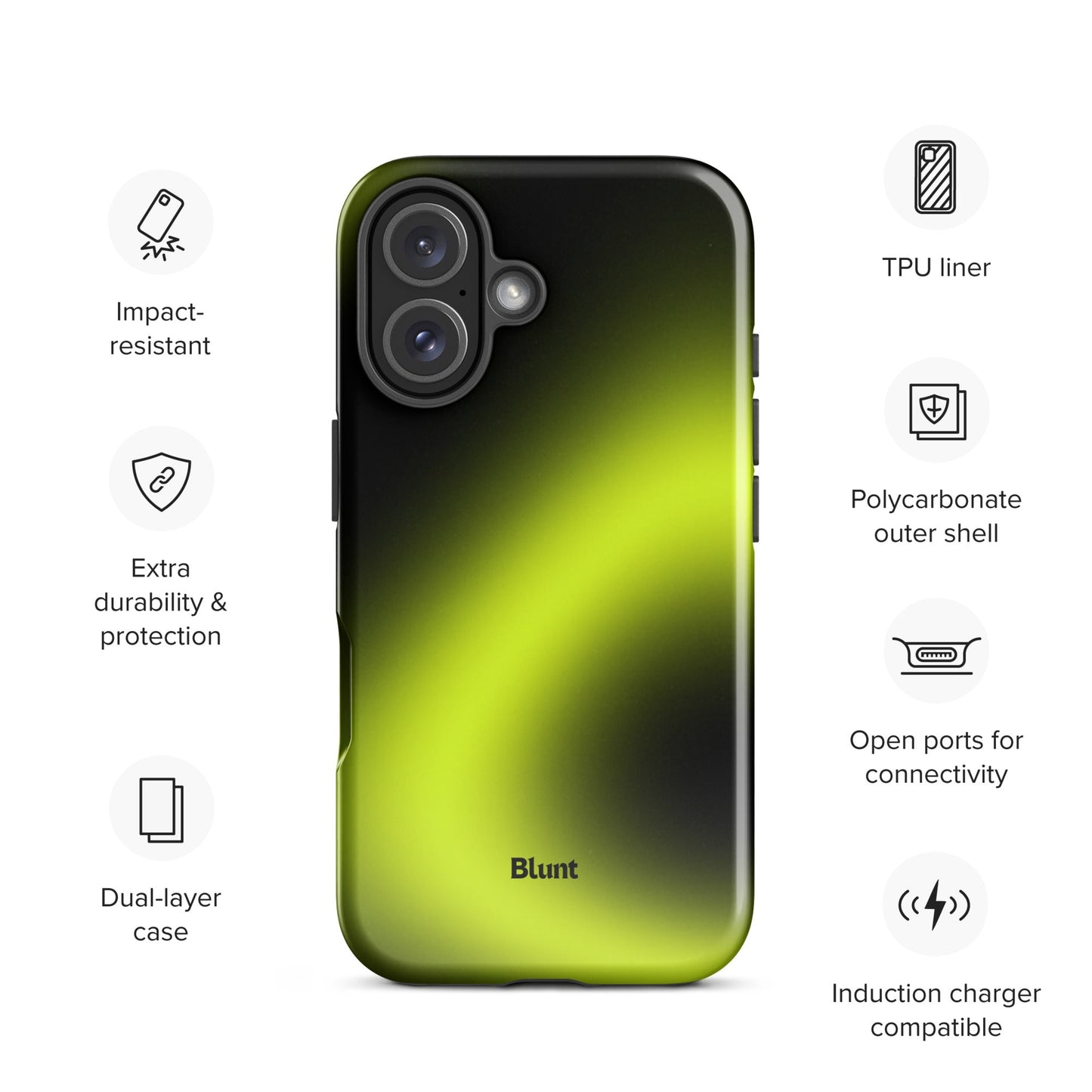 Neon Asphalt iPhone Case - Blunt Cases