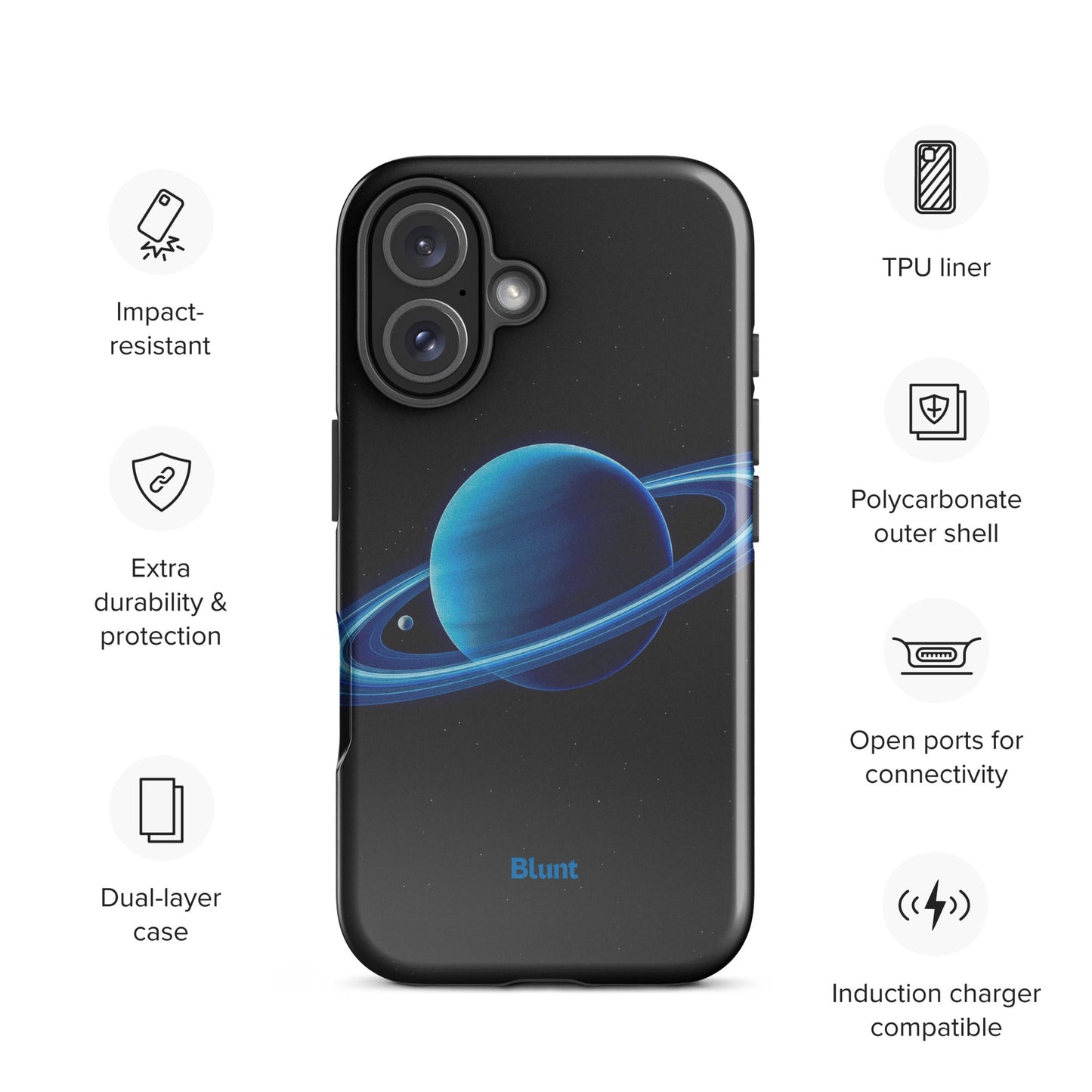 Neon Neptune iPhone Case - Blunt Cases