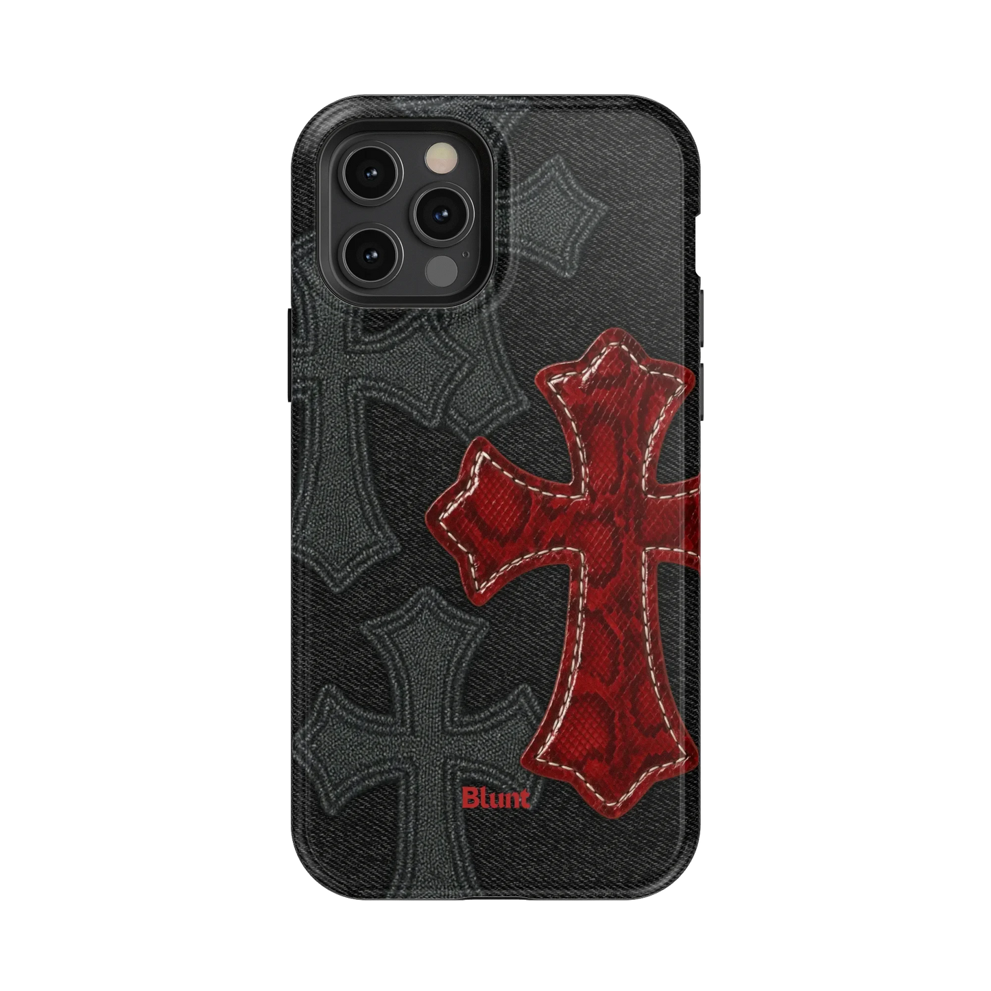 Crimson Cross iPhone Case