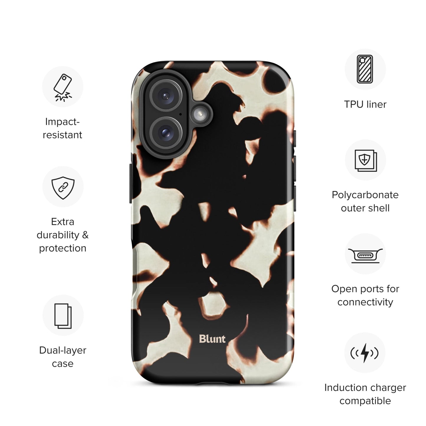 Night Cowhide iPhone Case - Blunt Cases