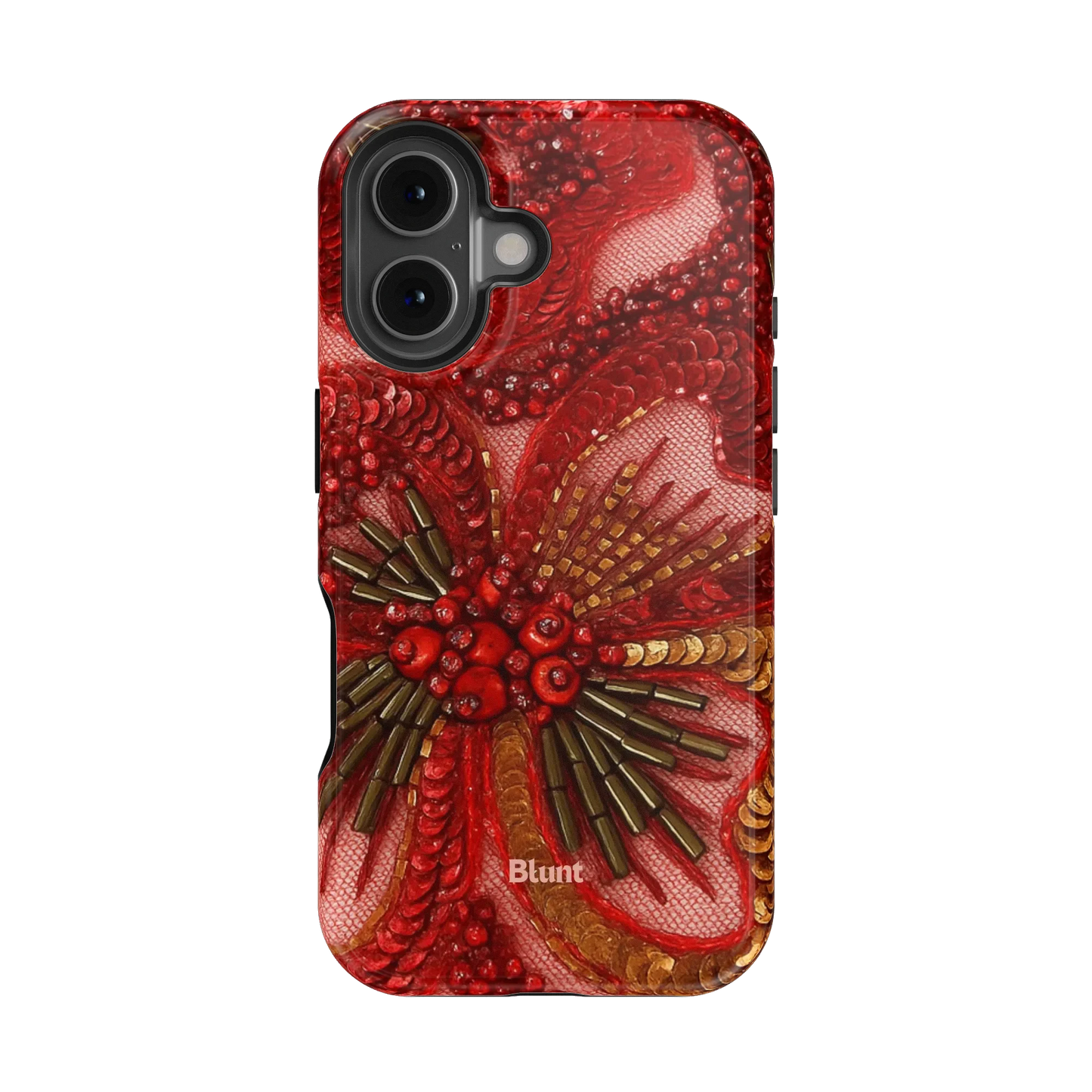 Crimson iPhone Case