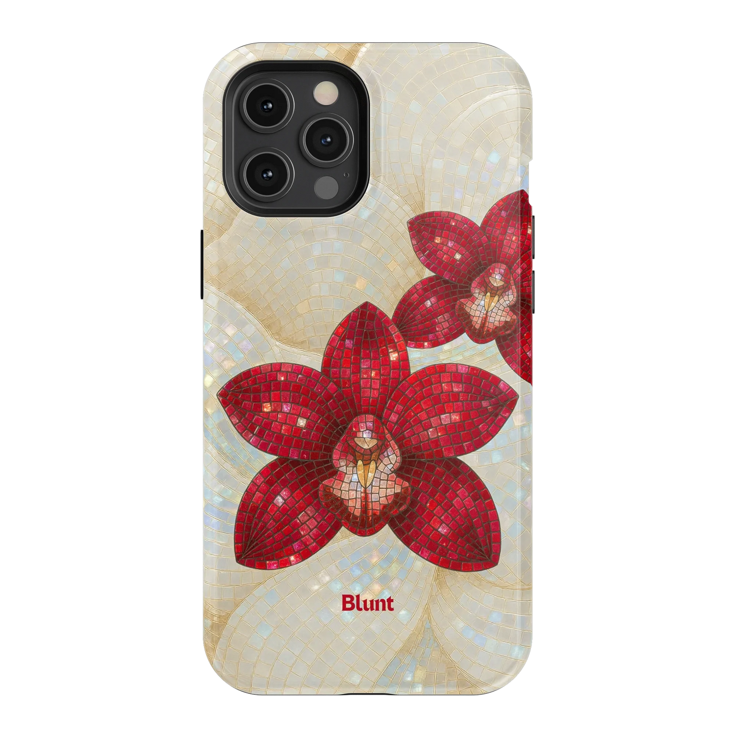 Crimson Orchid iPhone Case
