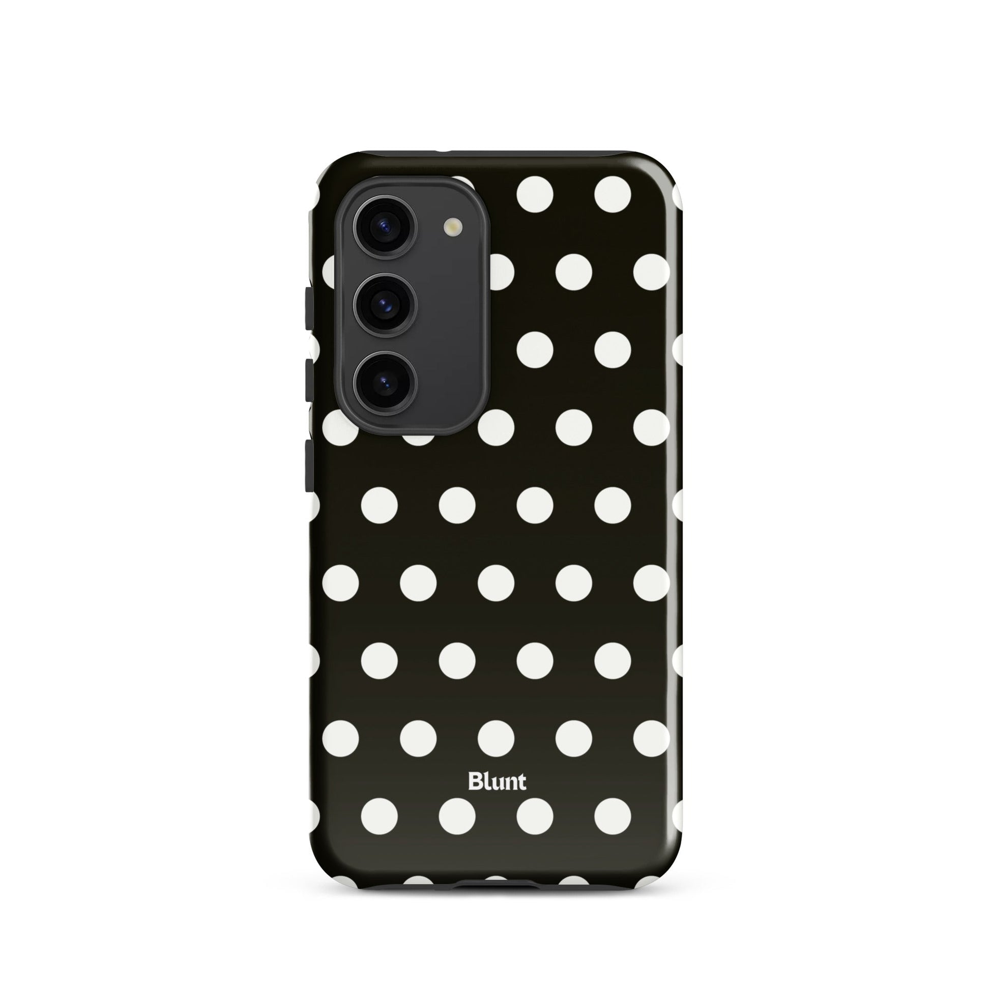 Noir Polka Samsung Case - Blunt Cases
