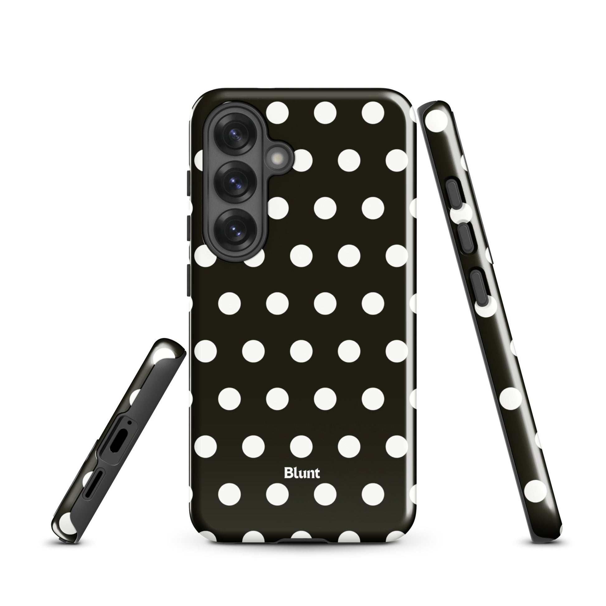 Noir Polka Samsung Case - Blunt Cases