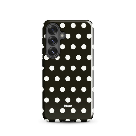 Noir Polka Samsung Case - Blunt Cases