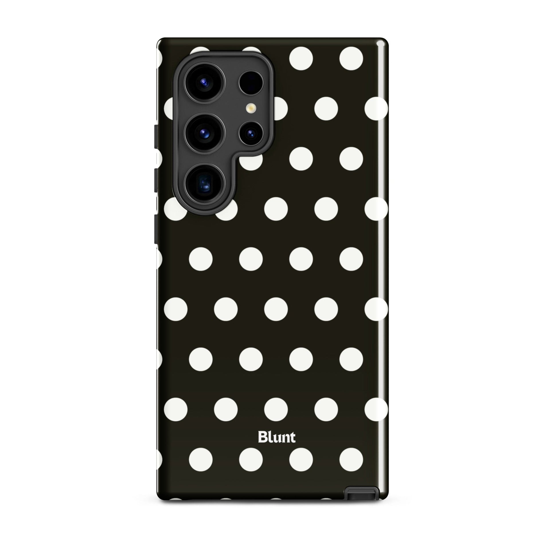 Noir Polka Samsung Case - Blunt Cases