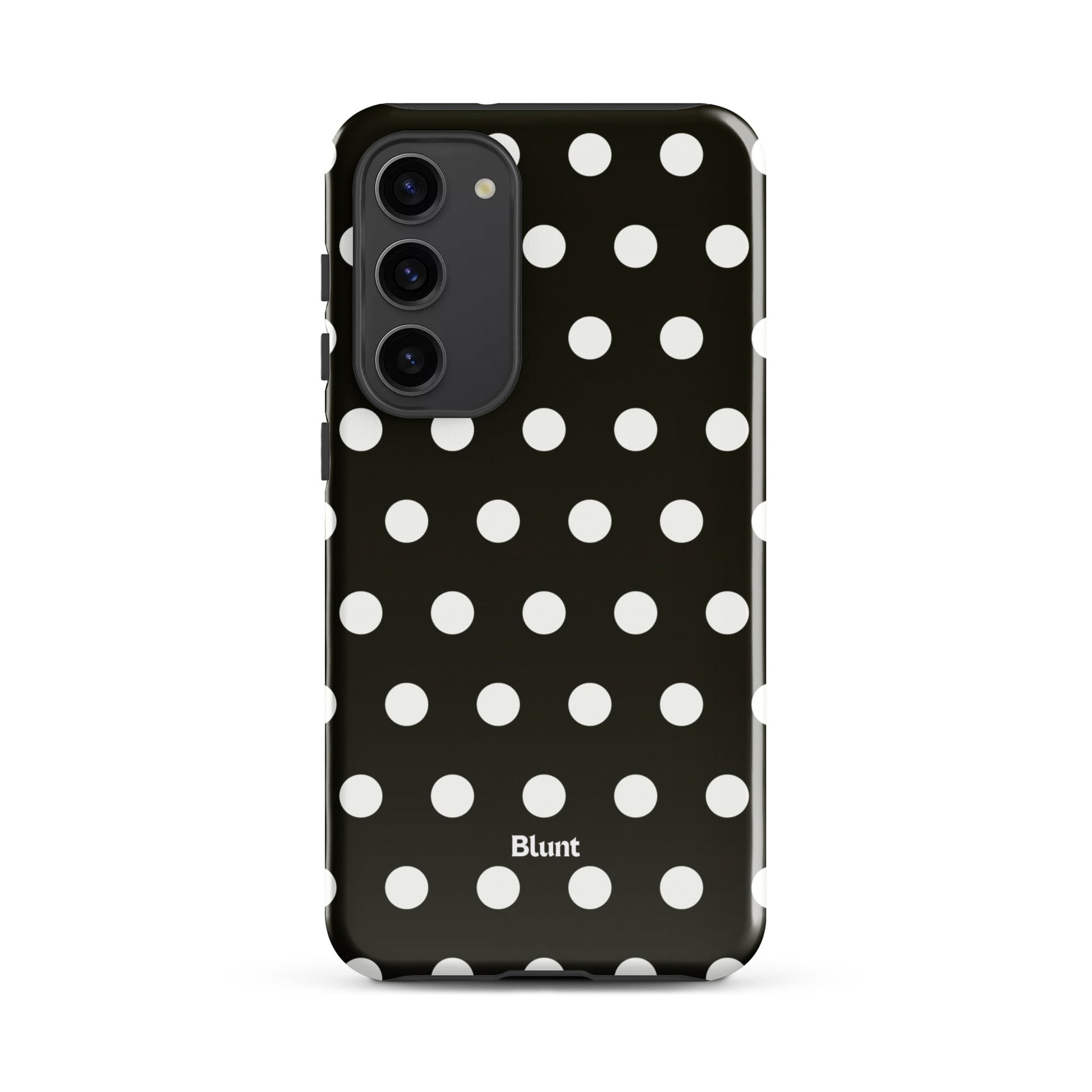 Noir Polka Samsung Case - Blunt Cases