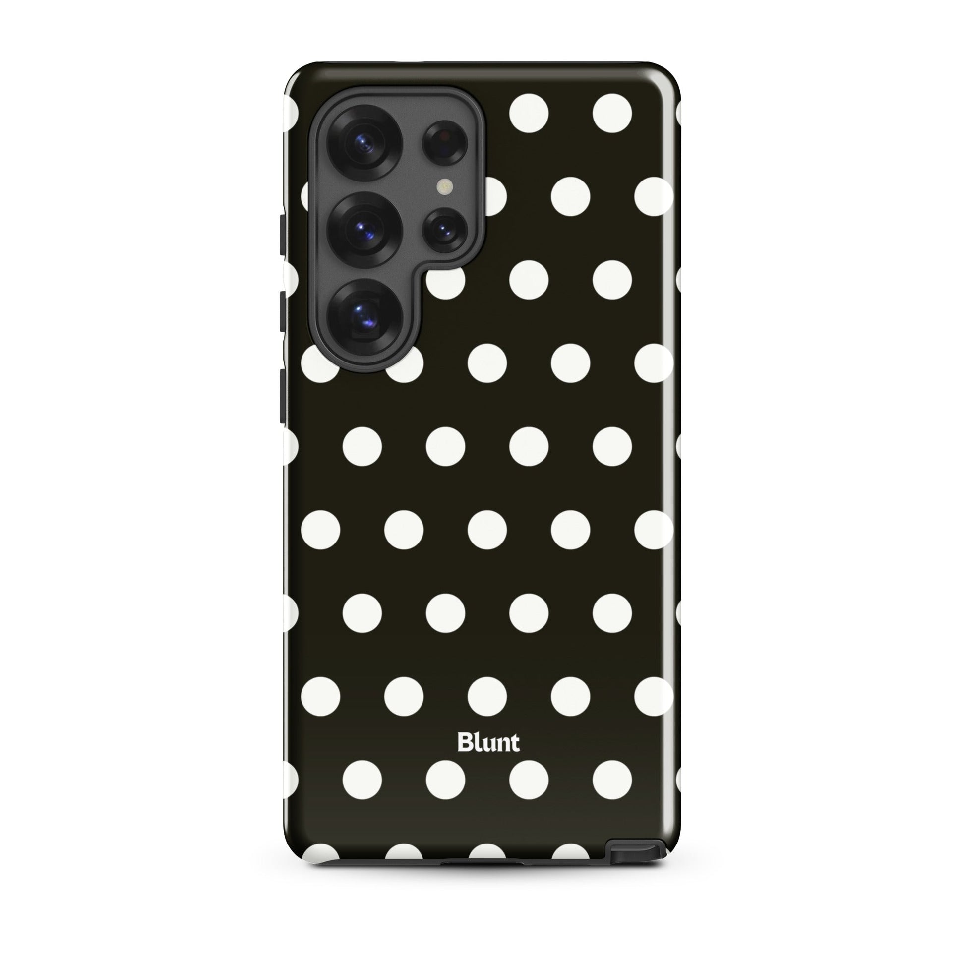 Noir Polka Samsung Case - Blunt Cases