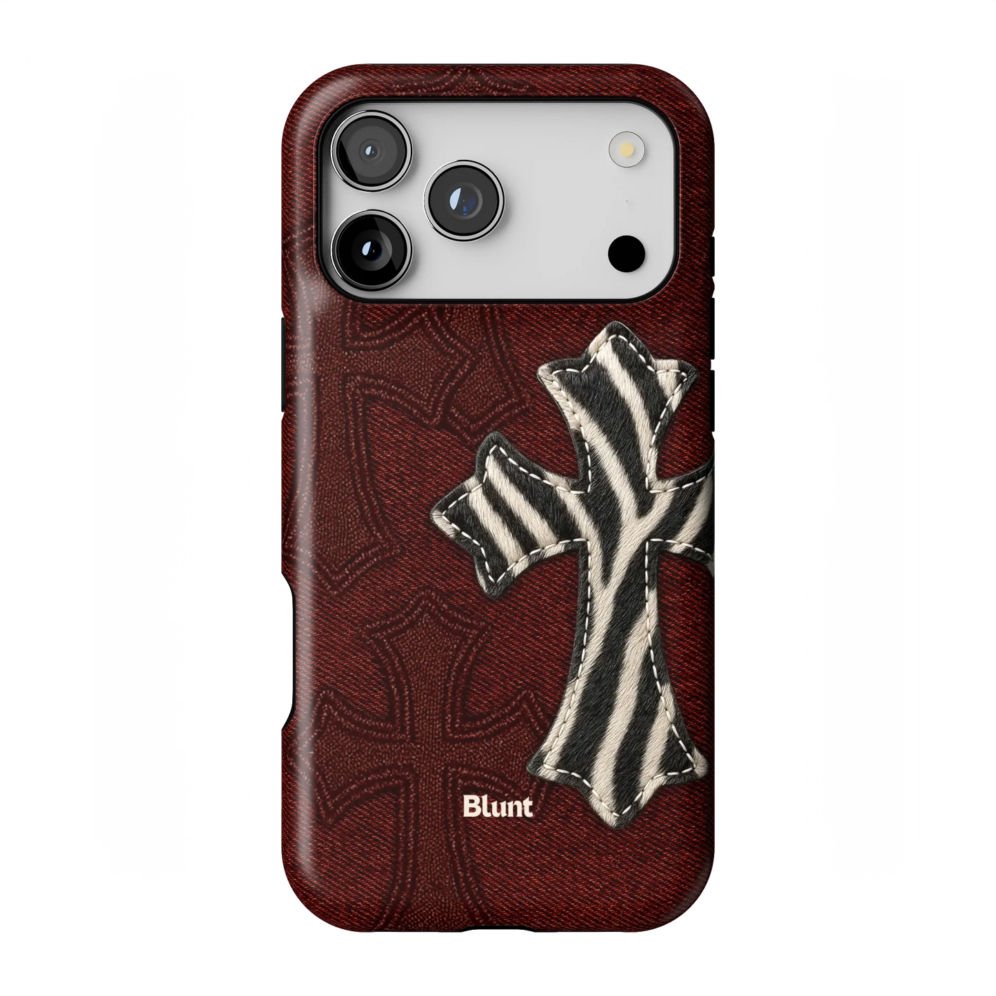 Zebrascale Cross iPhone Case