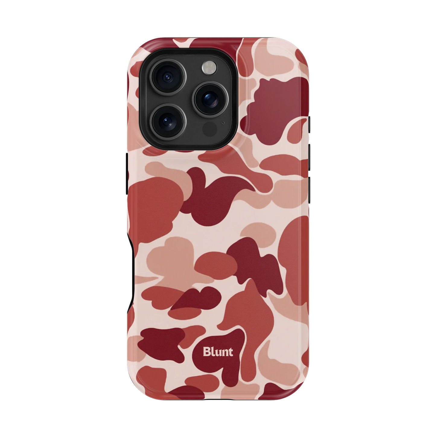Reddish Camo iPhone Case