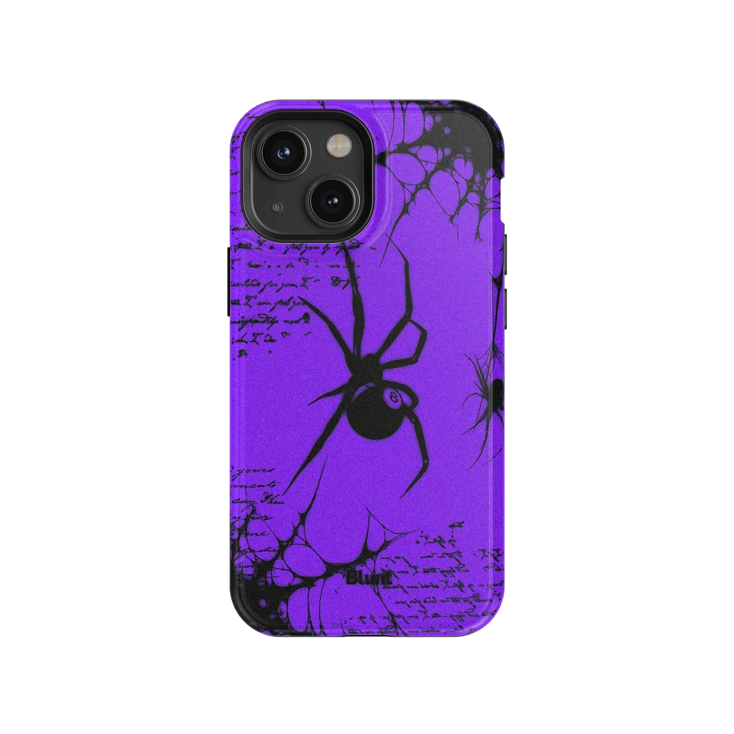 Violet Script iPhone Case