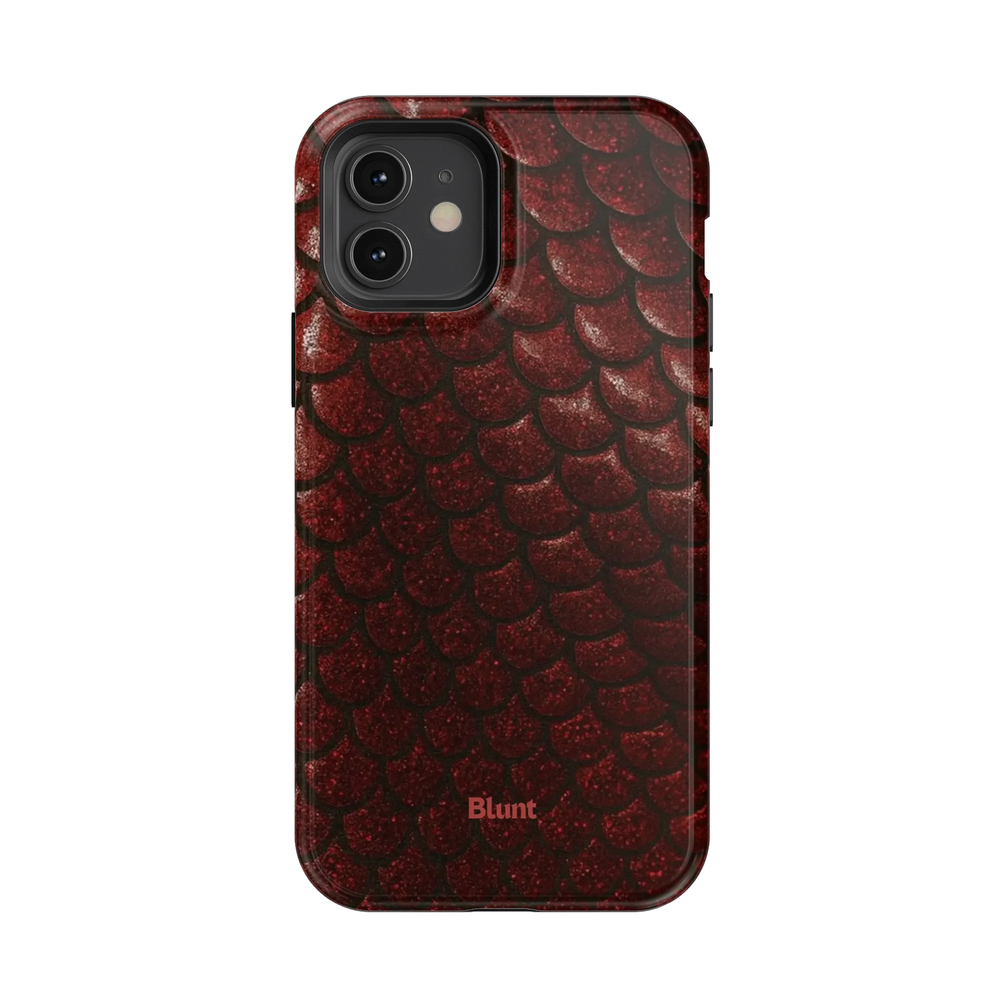 Crimson Depth iPhone Case