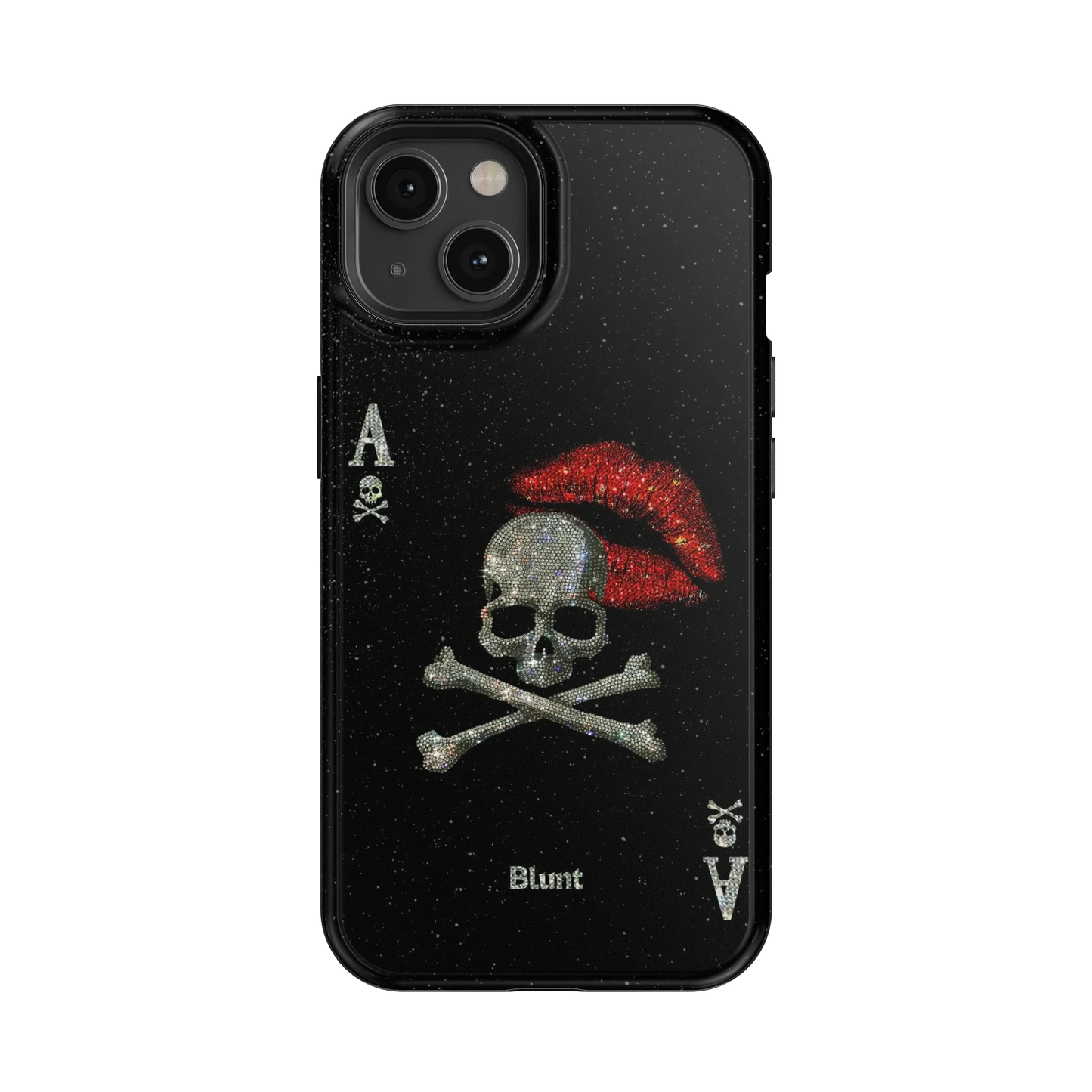 Skull Kiss iPhone Case