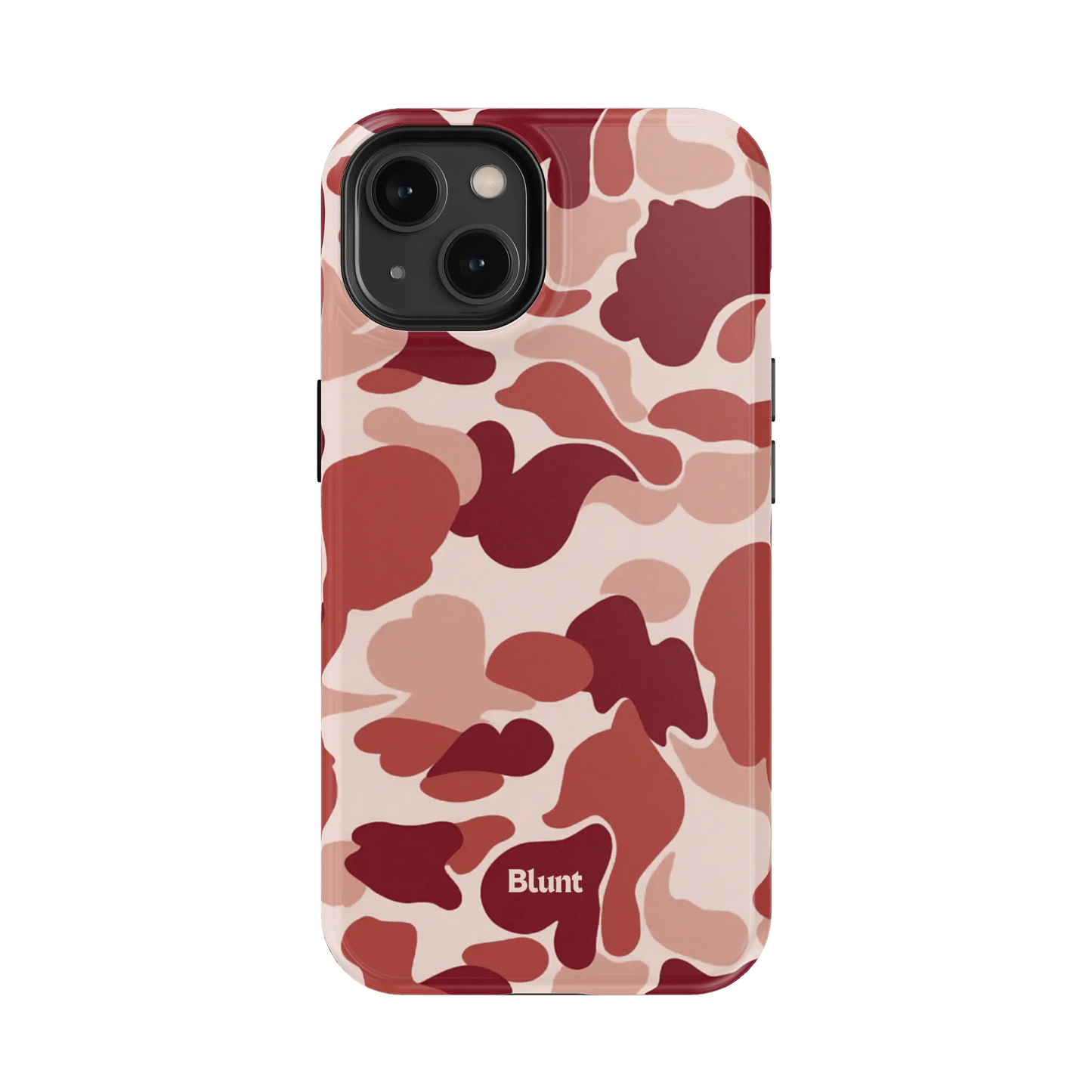 Reddish Camo iPhone Case