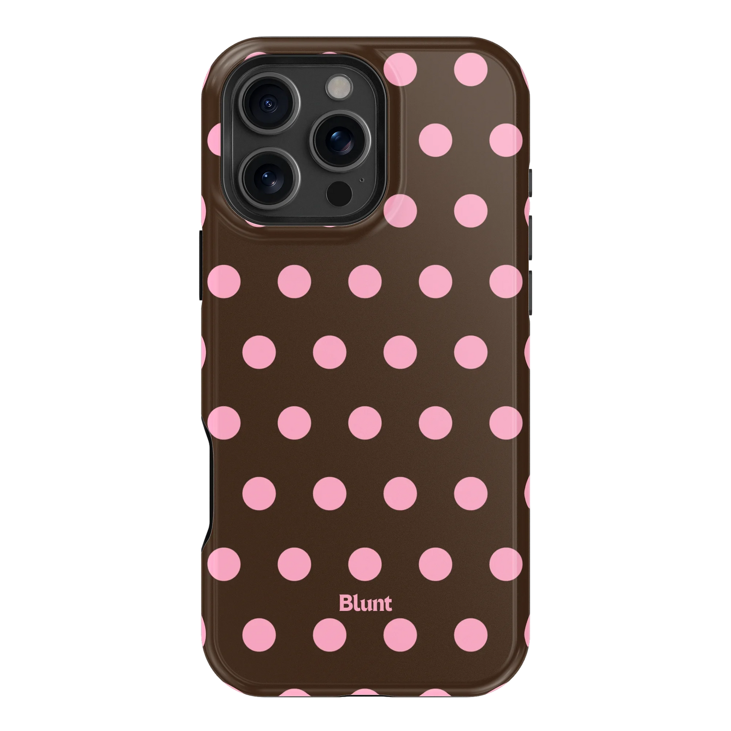 Chocolate Polka iPhone Case