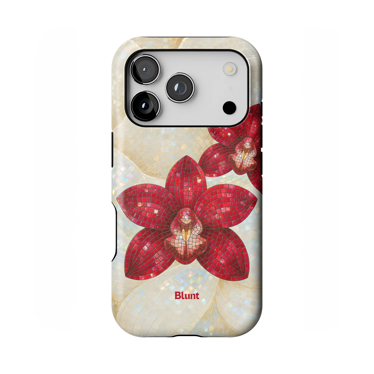 Crimson Orchid iPhone Case