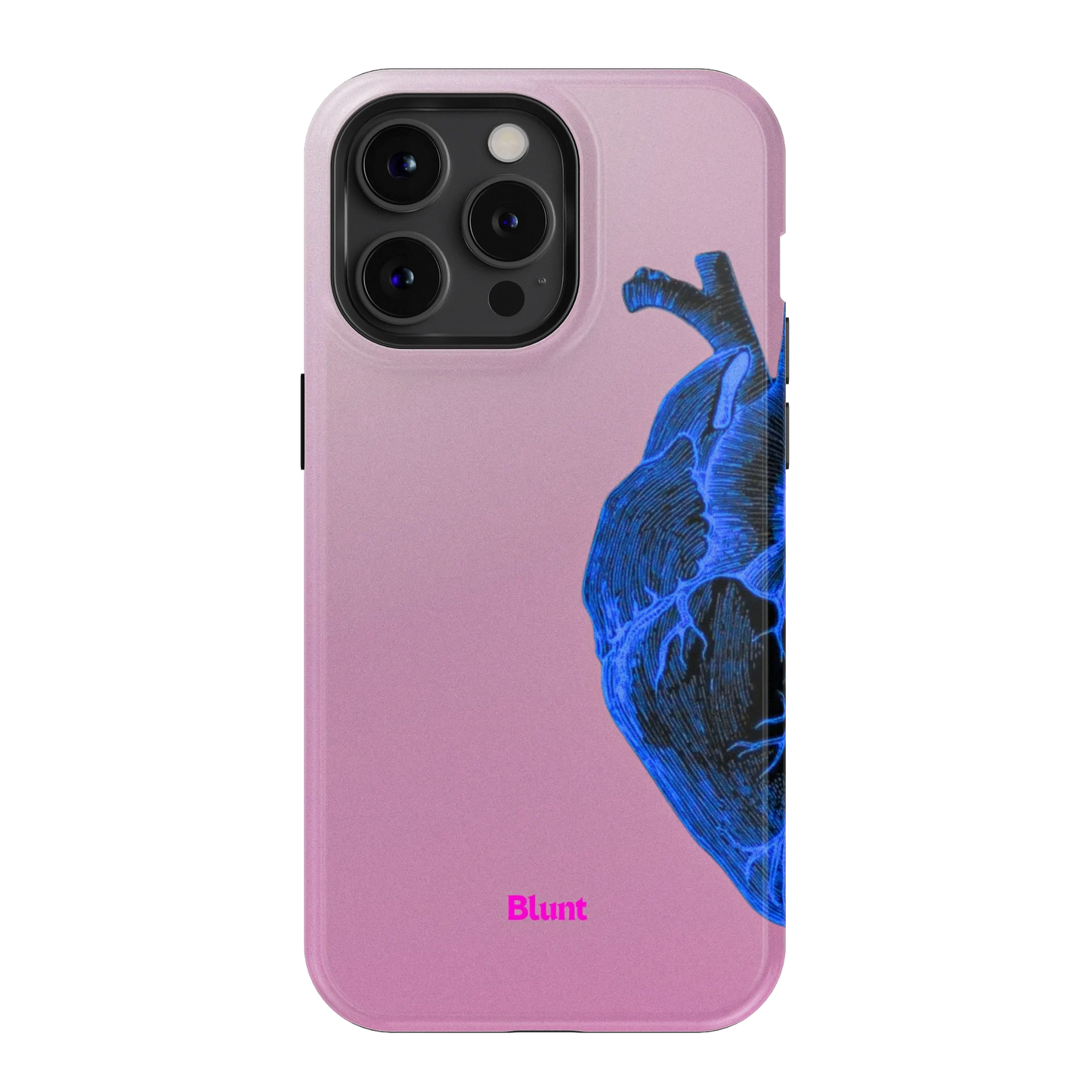 Anatomy Heart Blue iPhone Case