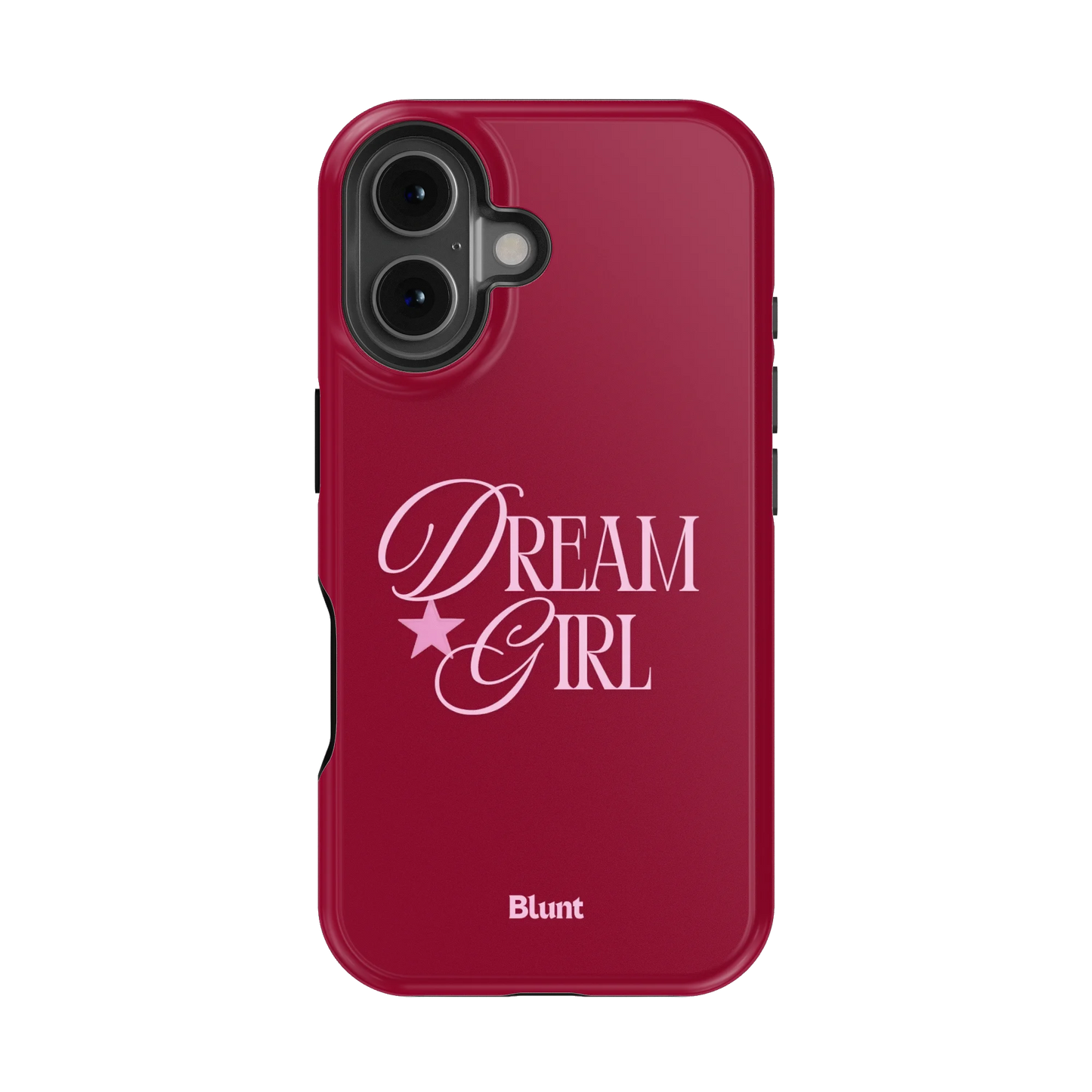 Dream Girl Maroon iPhone Case