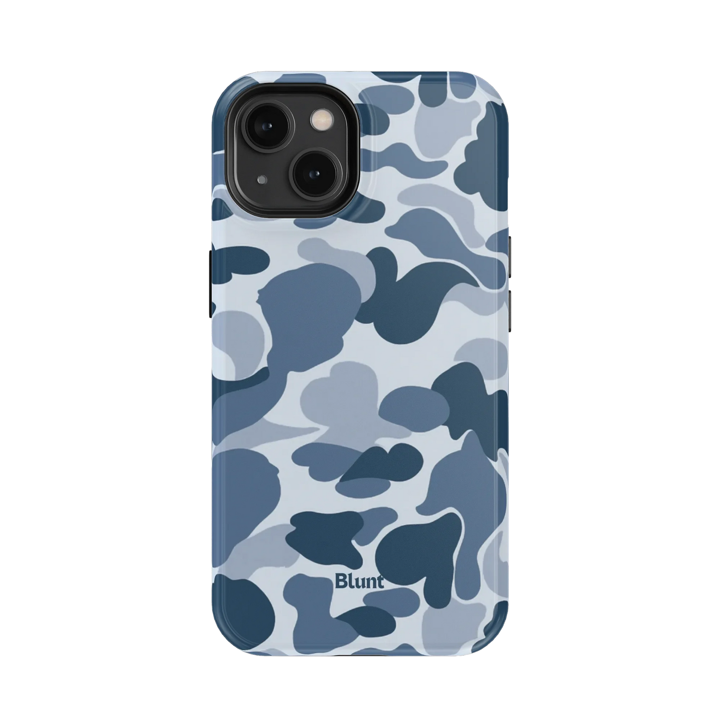 Bluish Camo iPhone Case