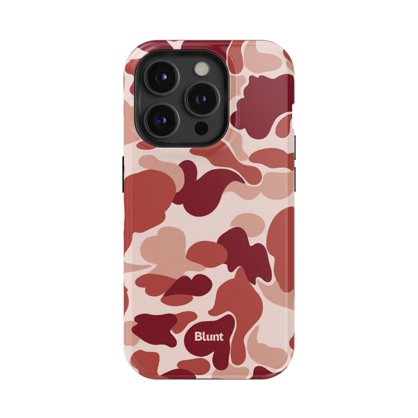 Reddish Camo iPhone Case