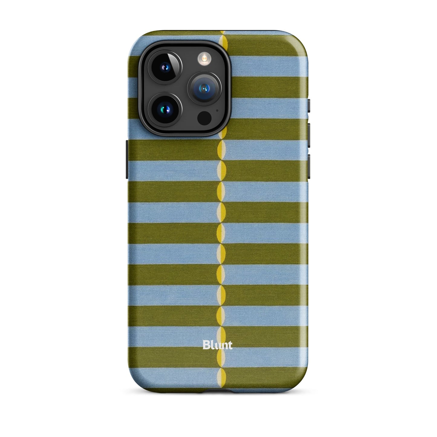 Olive Lines iPhone Case - Blunt Cases