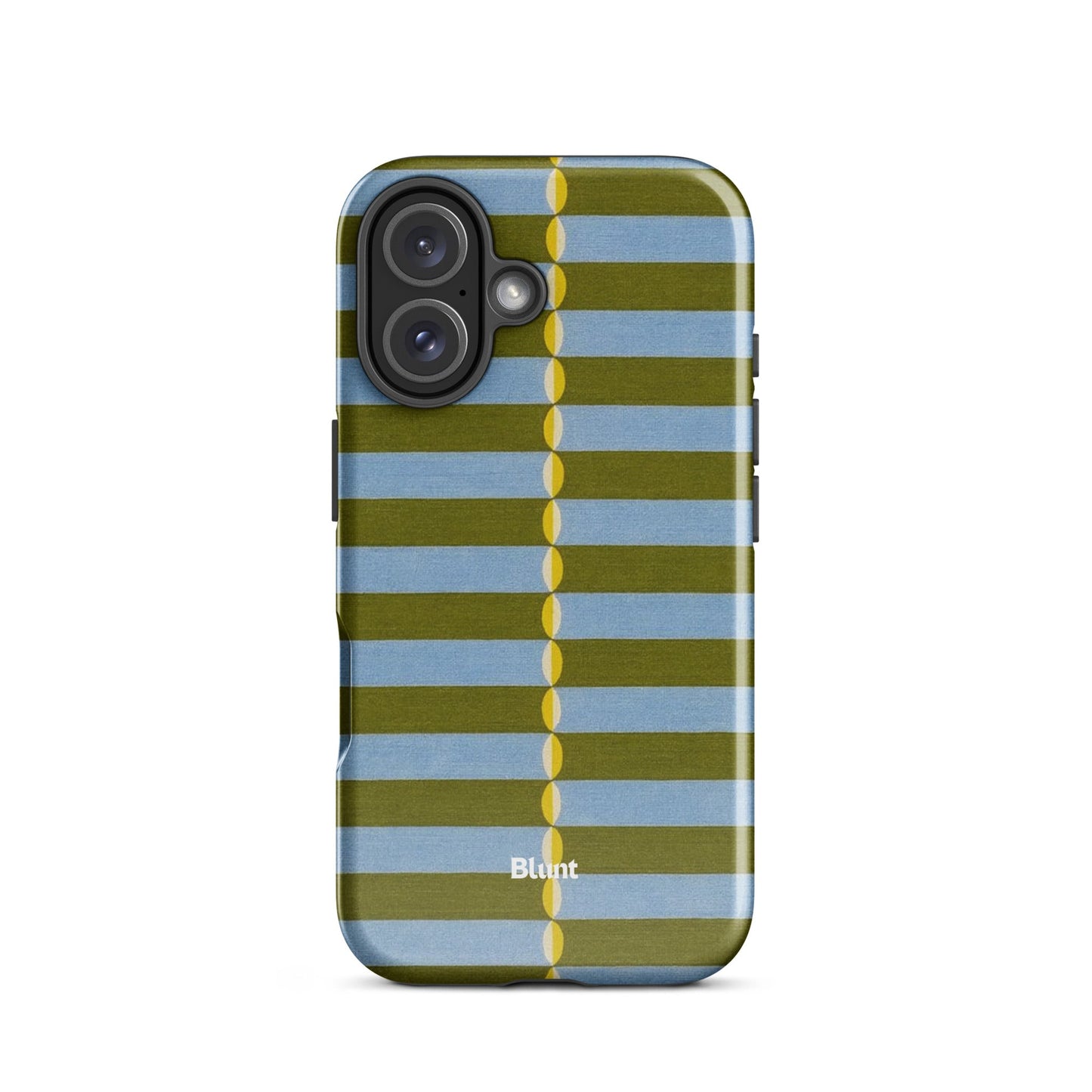 Olive Lines iPhone Case - Blunt Cases