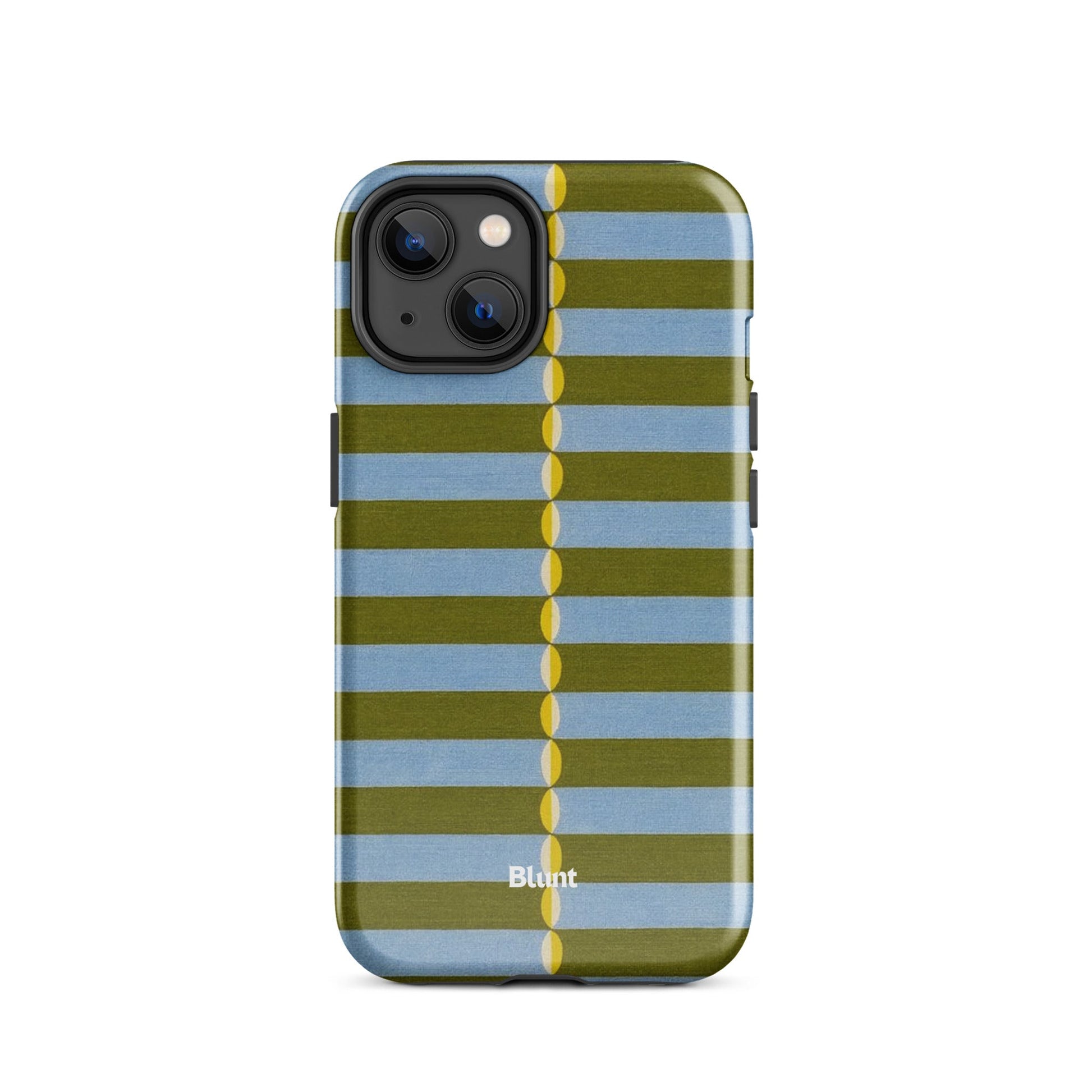 Olive Lines iPhone Case - Blunt Cases