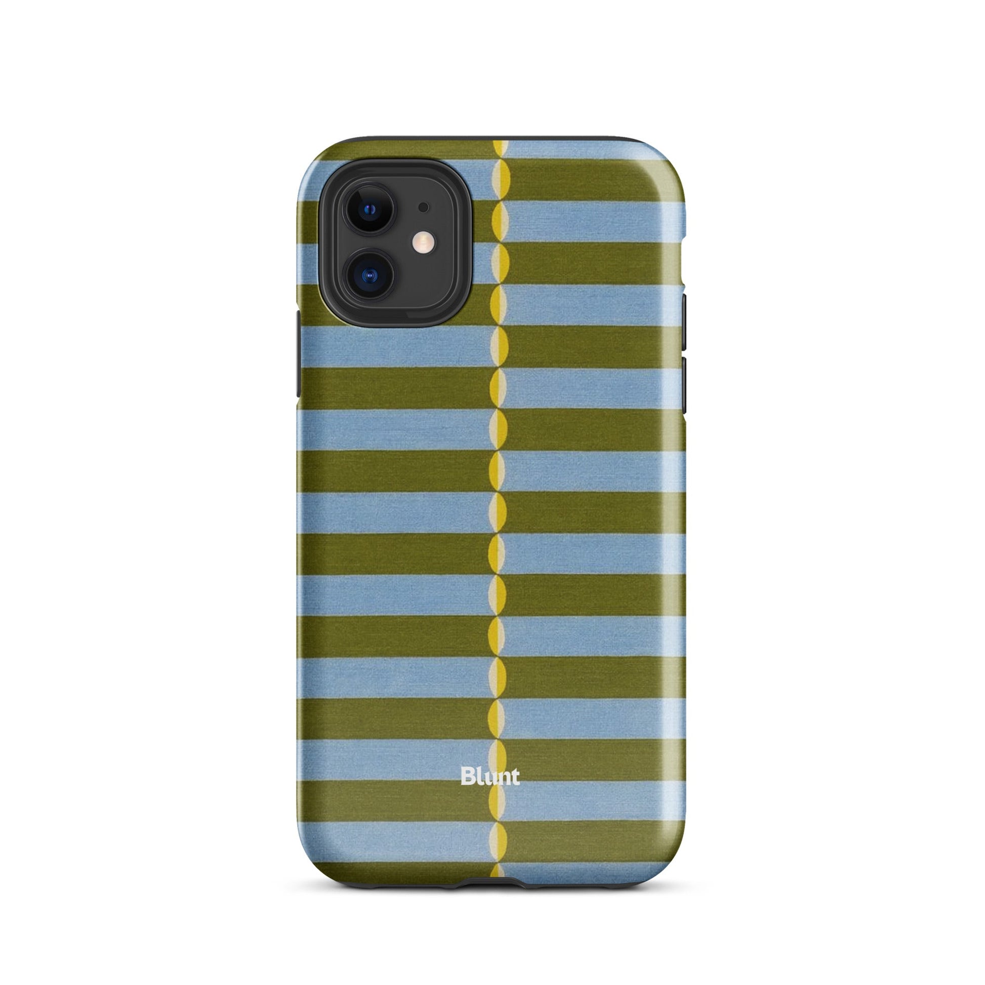 Olive Lines iPhone Case - Blunt Cases