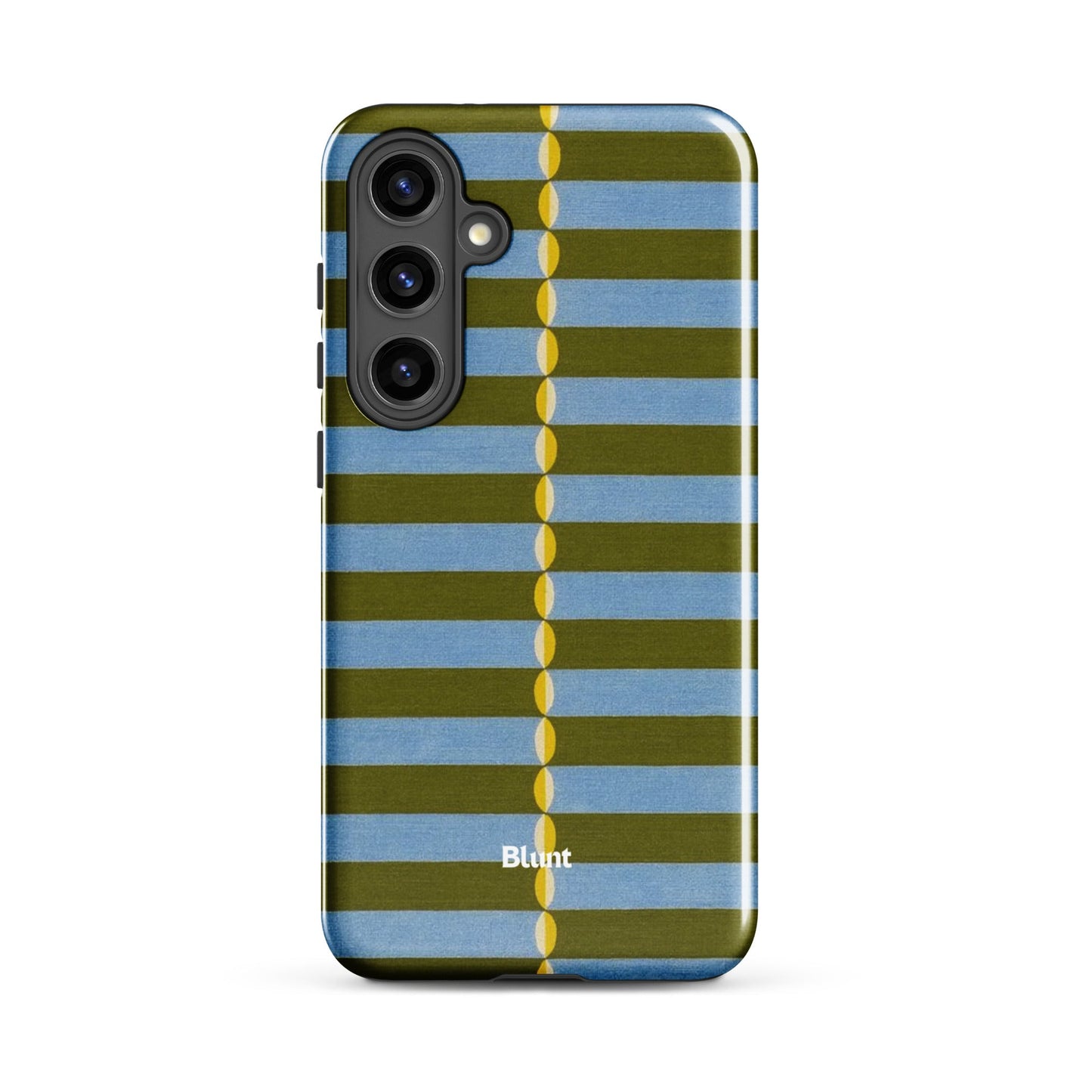 Olive Lines Samsung Case - Blunt Cases