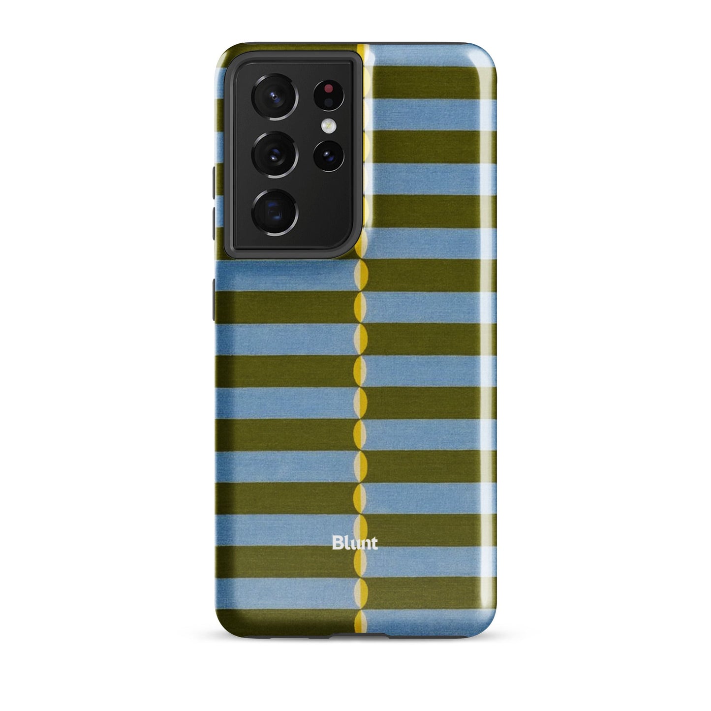 Olive Lines Samsung Case - Blunt Cases