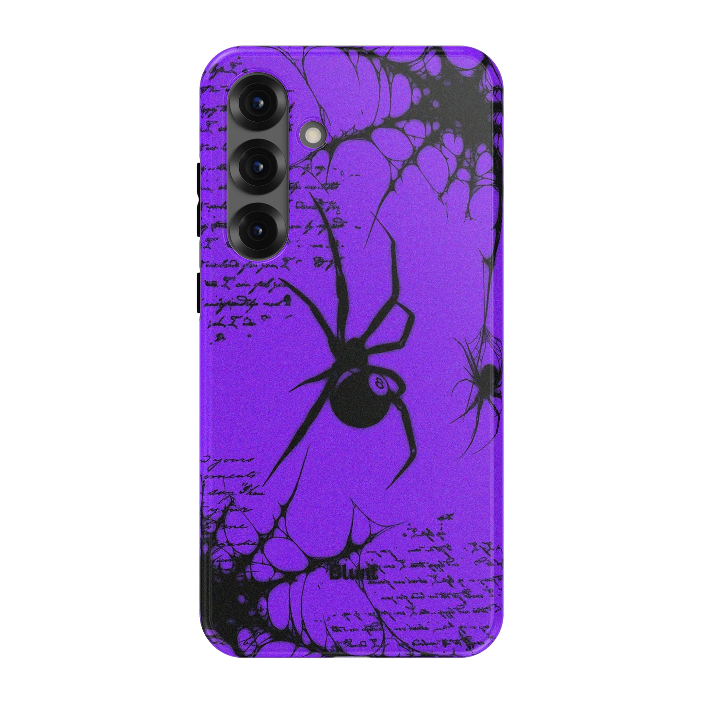 Violet Script Samsung Case