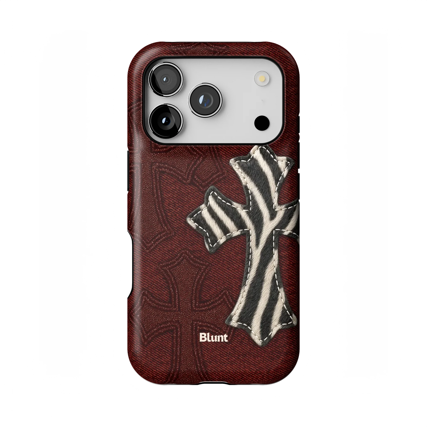 Zebrascale Cross iPhone Case