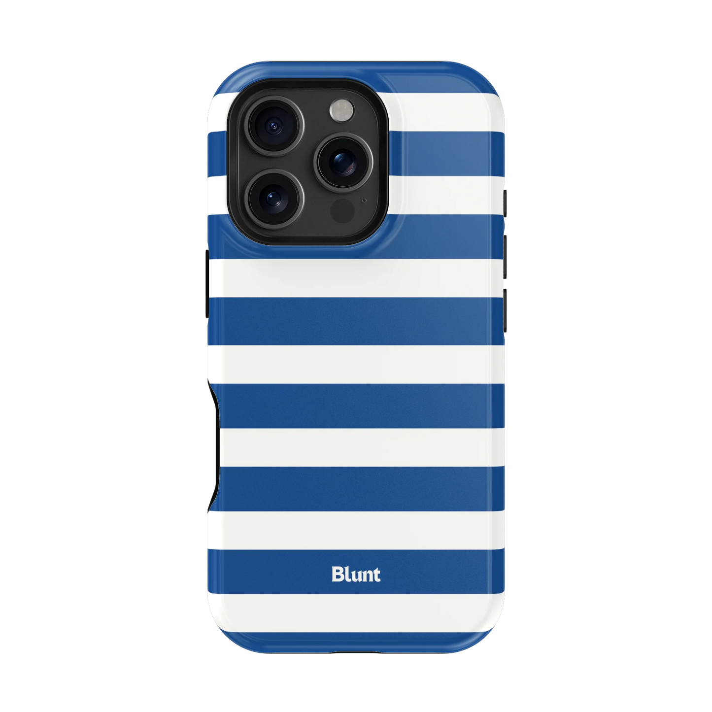 Navy Stripe iPhone Case