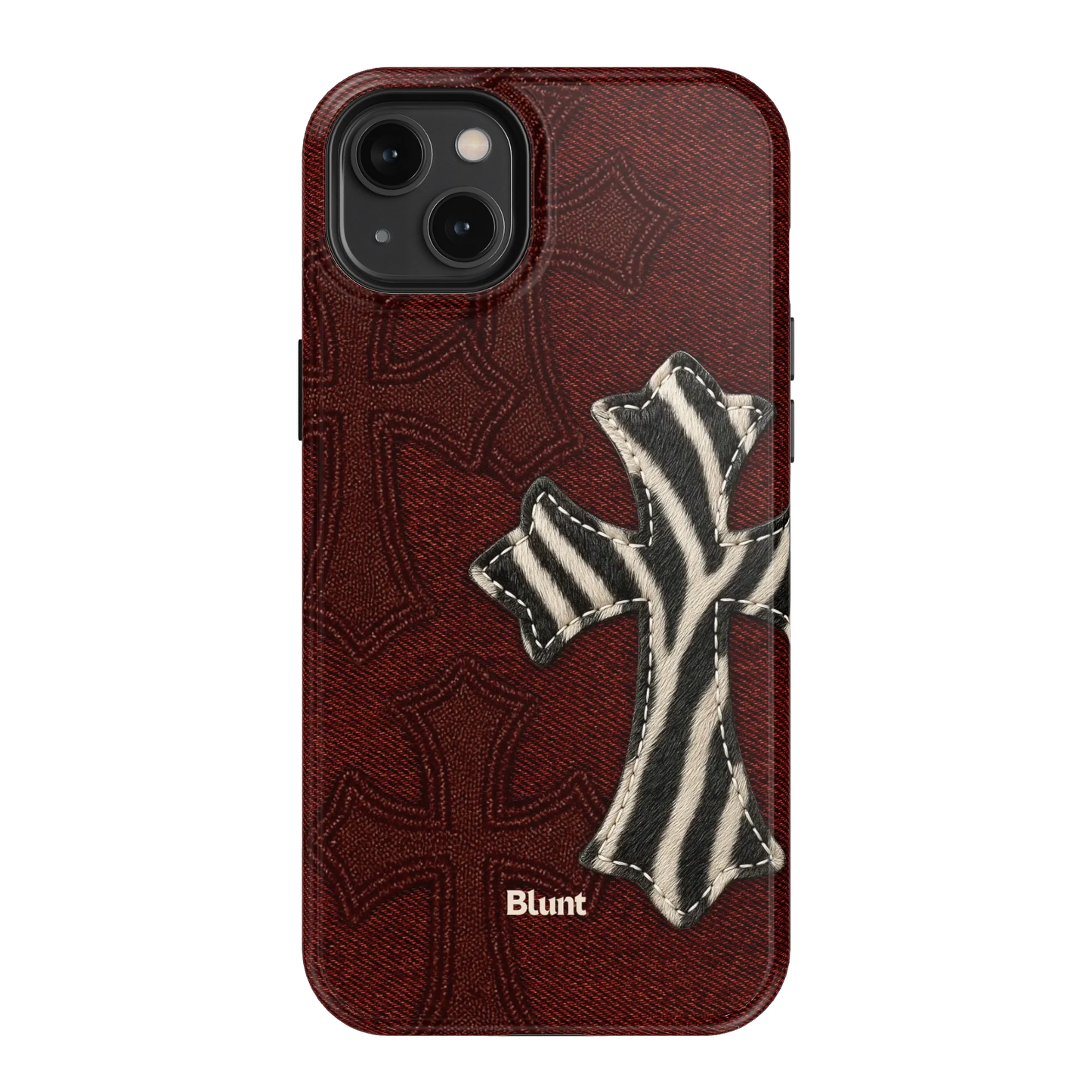 Zebrascale Cross iPhone Case