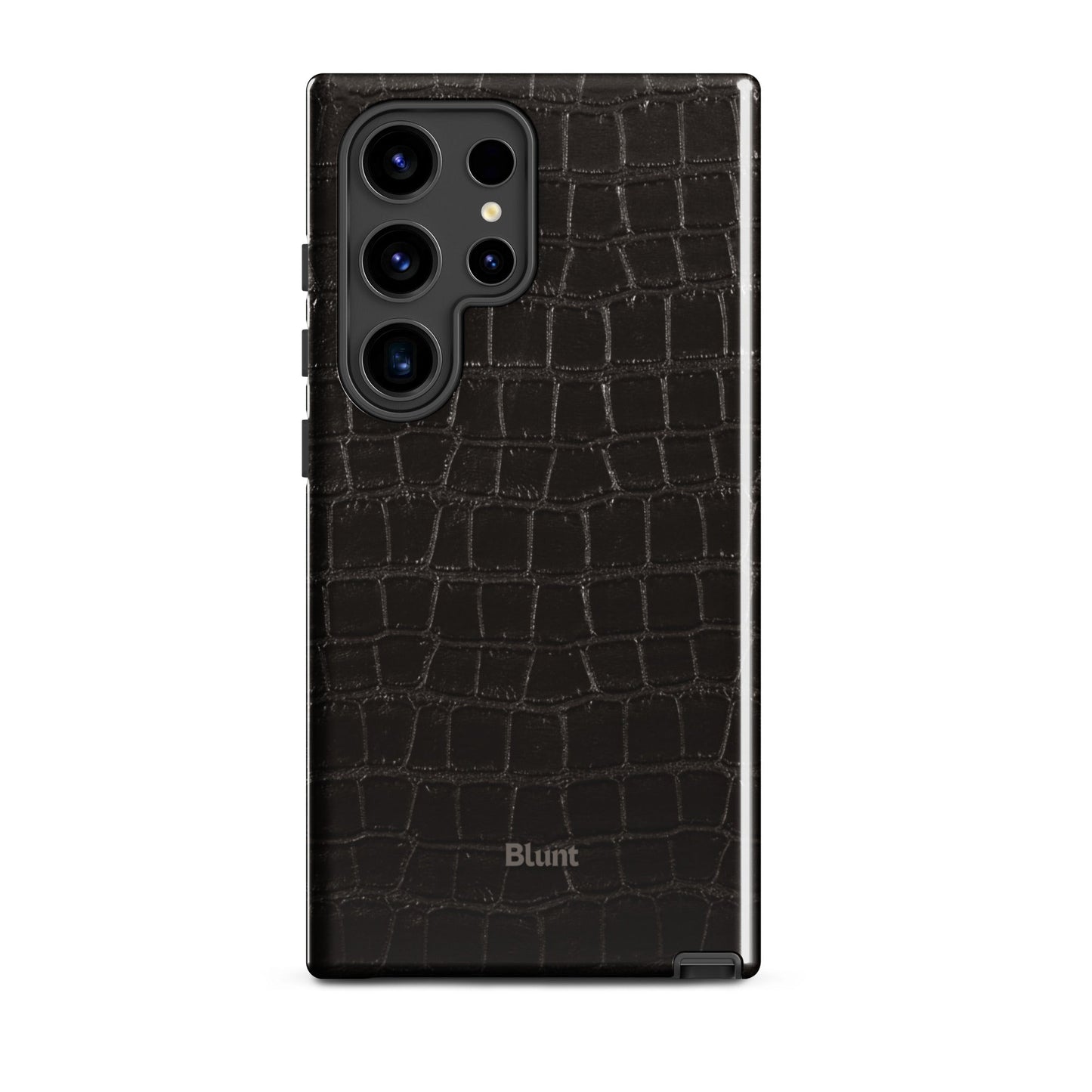 Onyx Croc Samsung Case - Blunt Cases