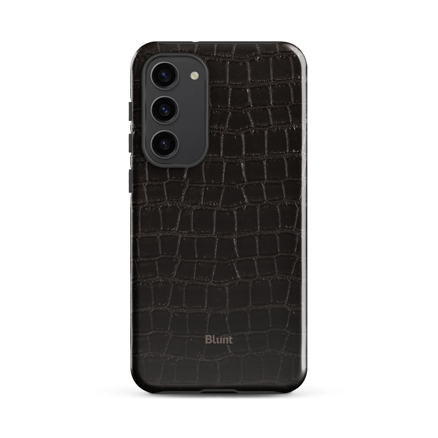 Onyx Croc Samsung Case - Blunt Cases