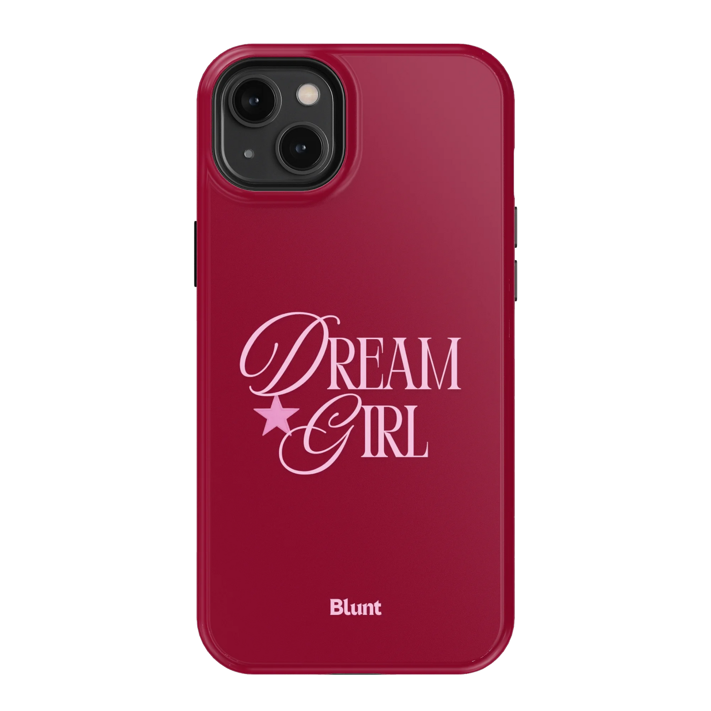 Dream Girl Maroon iPhone Case