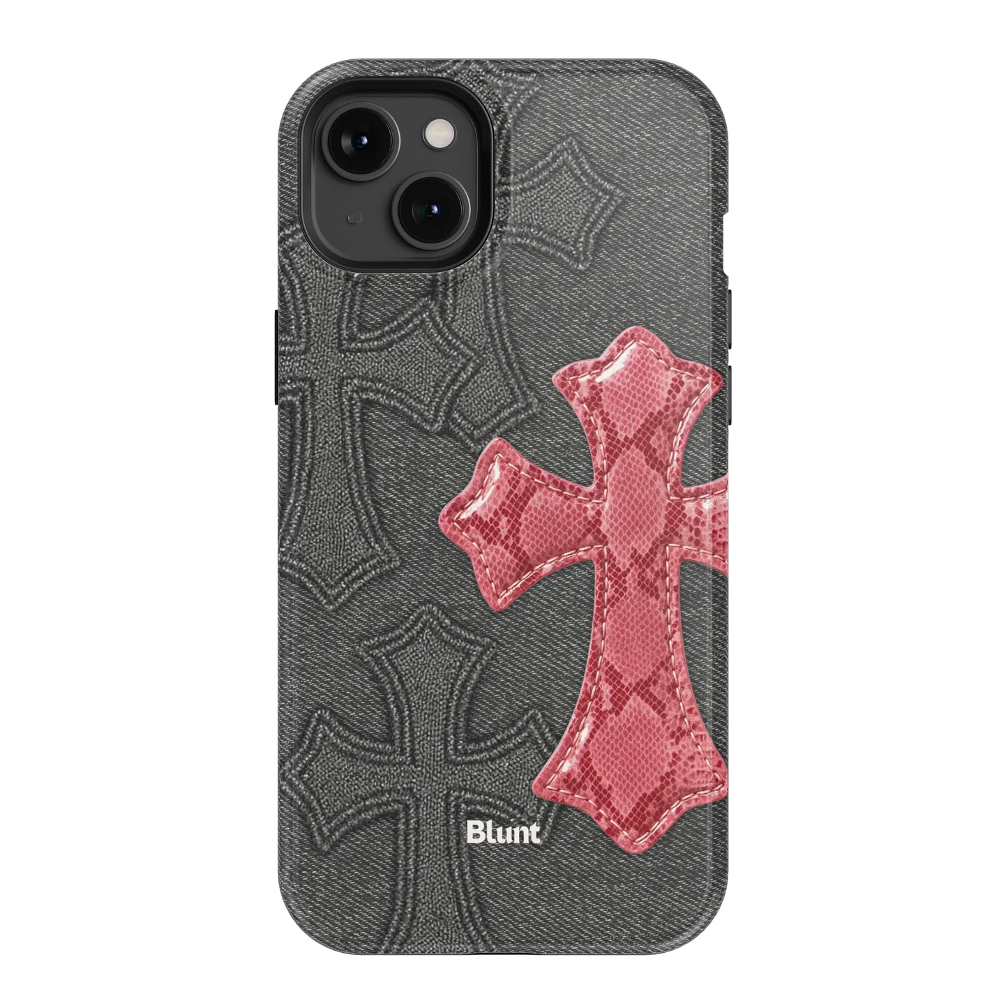 Pinkscale Cross iPhone Case
