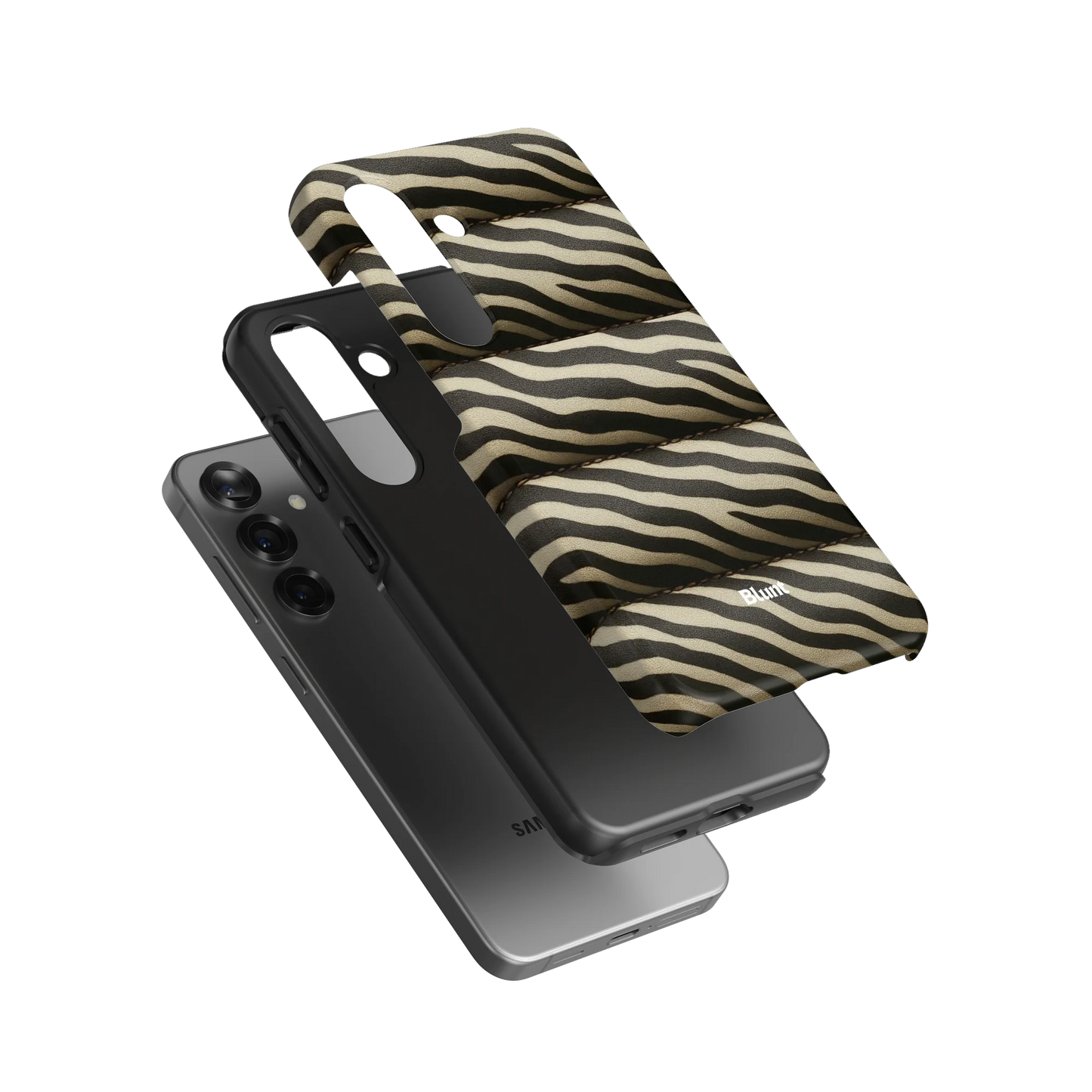 Zebra Puffer Samsung Case